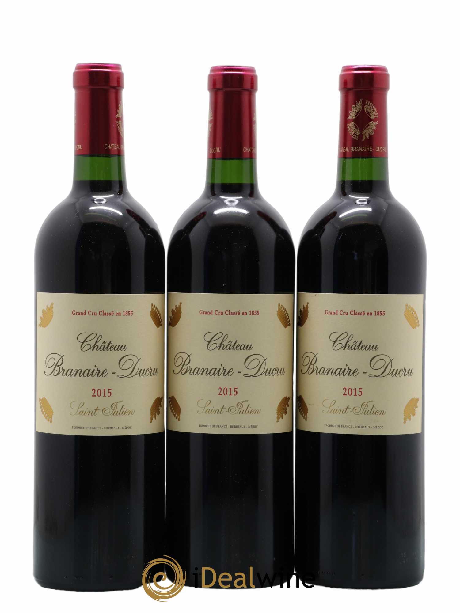 Château Branaire Ducru 4ème Grand Cru Classé  (sans prix de réserve) 2015 - Lot de 6 bouteilles - 2