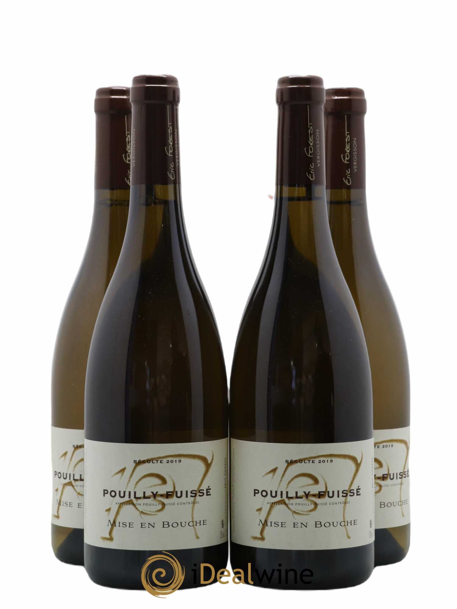 Pouilly-Fuissé Mise En Bouche Eric Forest 2019 - Lot de 4 bouteilles - 0