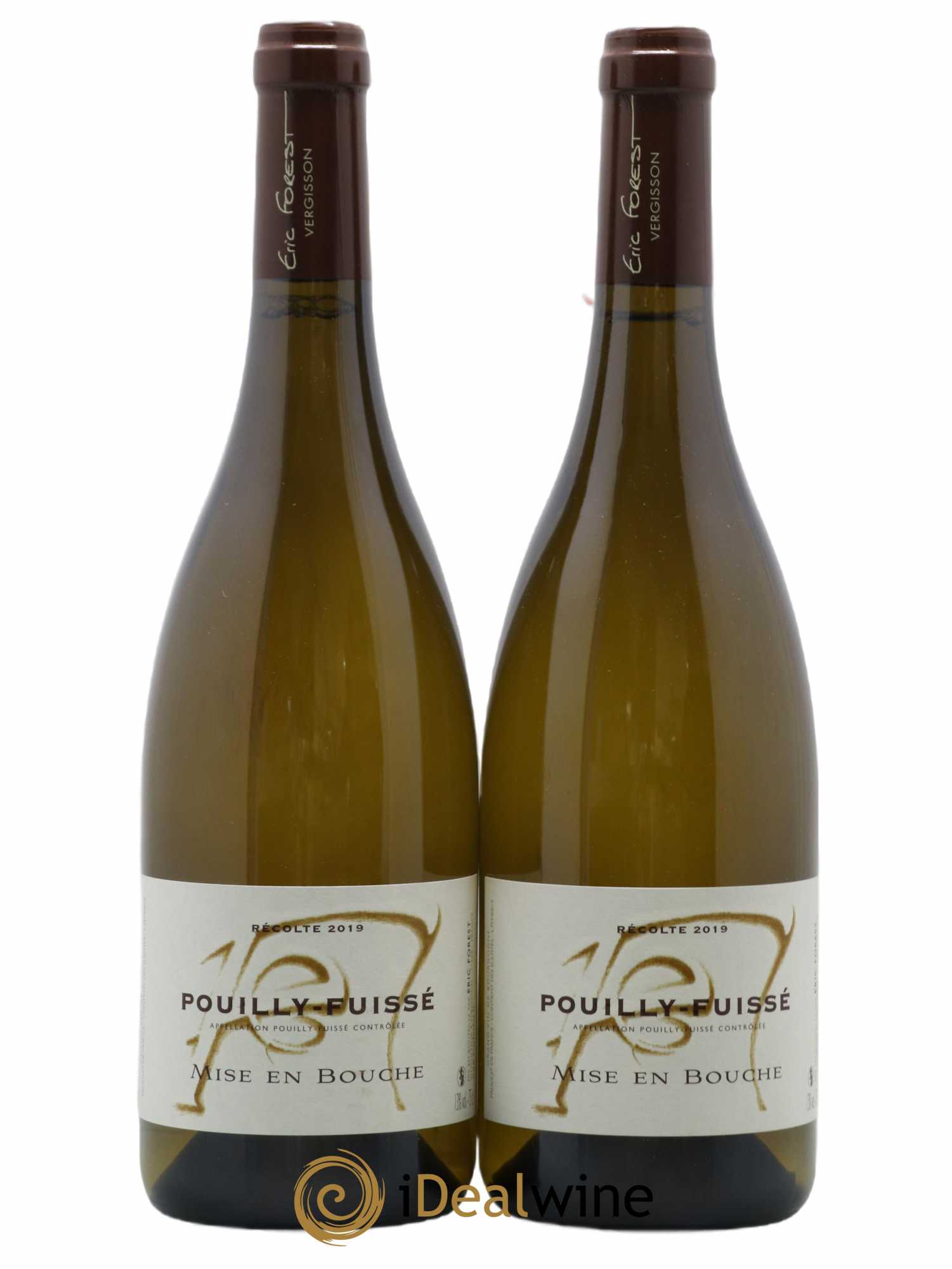 Pouilly-Fuissé Mise En Bouche Eric Forest 2019 - Posten von 2 Flaschen - 0