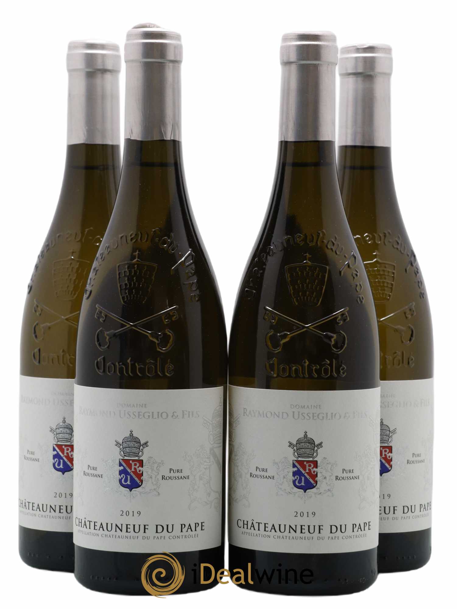 Châteauneuf-du-Pape Raymond Usseglio (Domaine) Pure Roussanne Raymond Usseglio & Fils 2019 - Lot de 4 bouteilles - 0