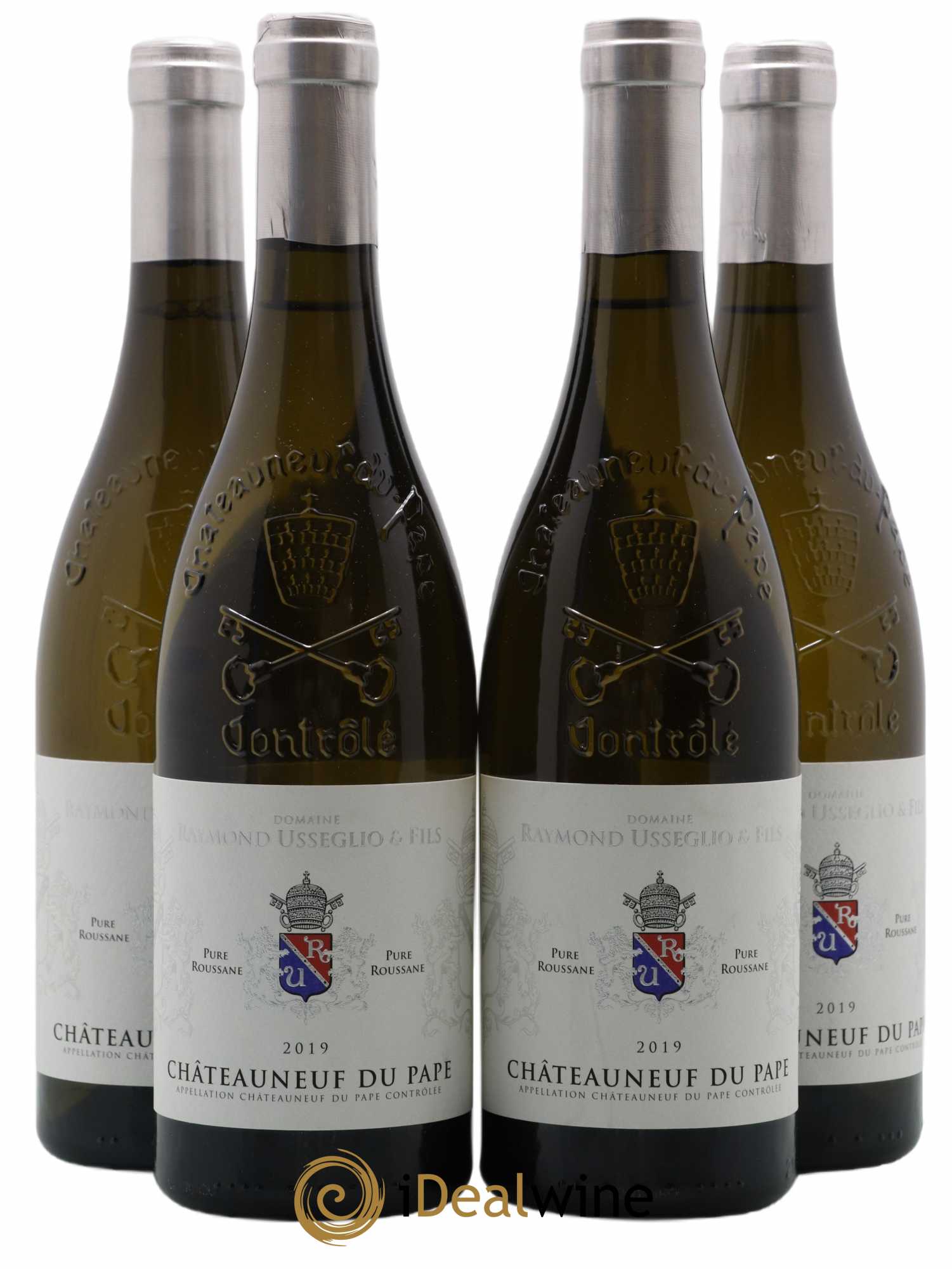 Châteauneuf-du-Pape Raymond Usseglio (Domaine) Pure Roussanne Raymond Usseglio & Fils 2019 - Lot de 4 bouteilles - 0