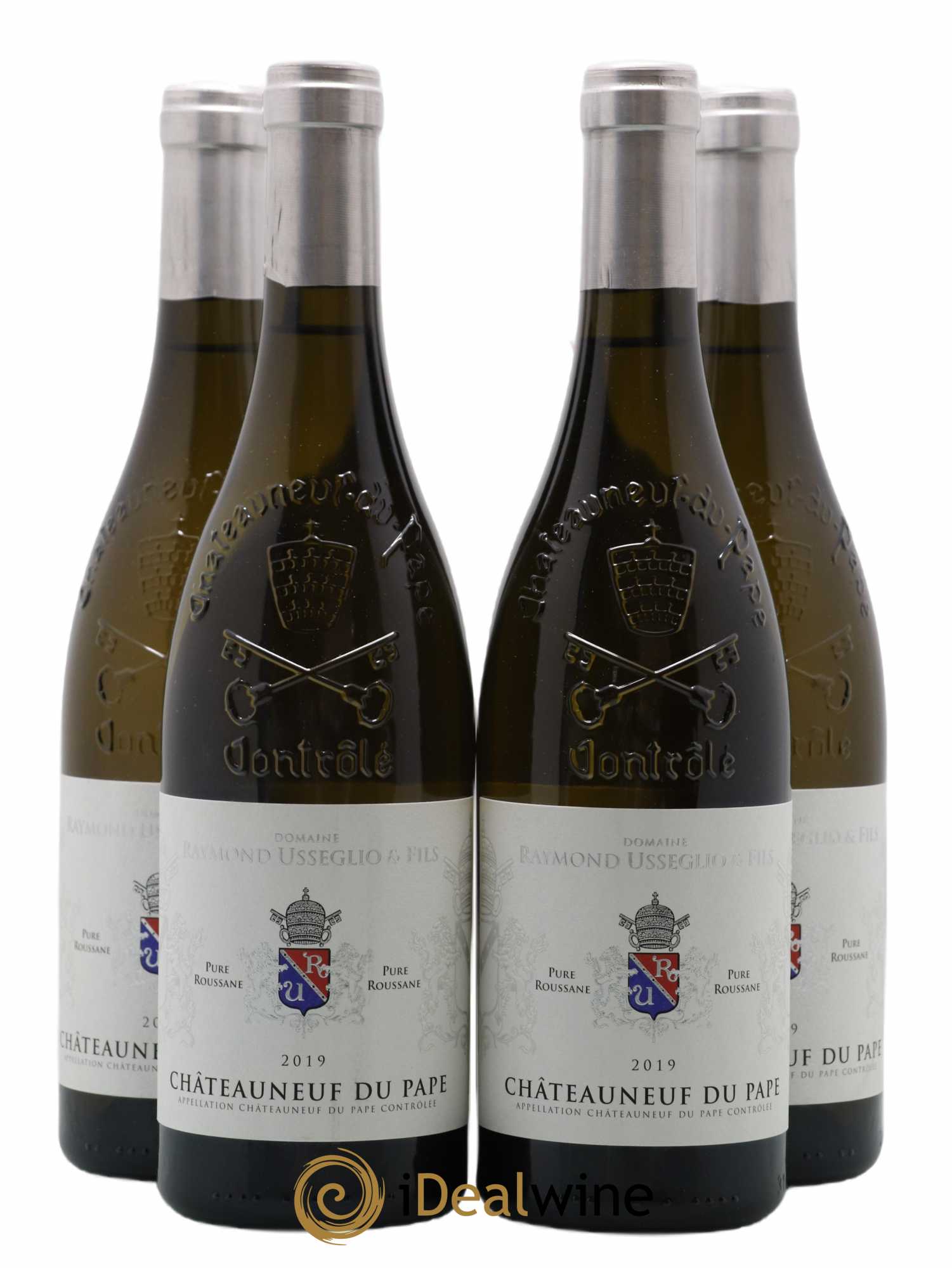 Châteauneuf-du-Pape Raymond Usseglio (Domaine) Pure Roussanne Raymond Usseglio & Fils 2019 - Lot de 4 bouteilles - 0