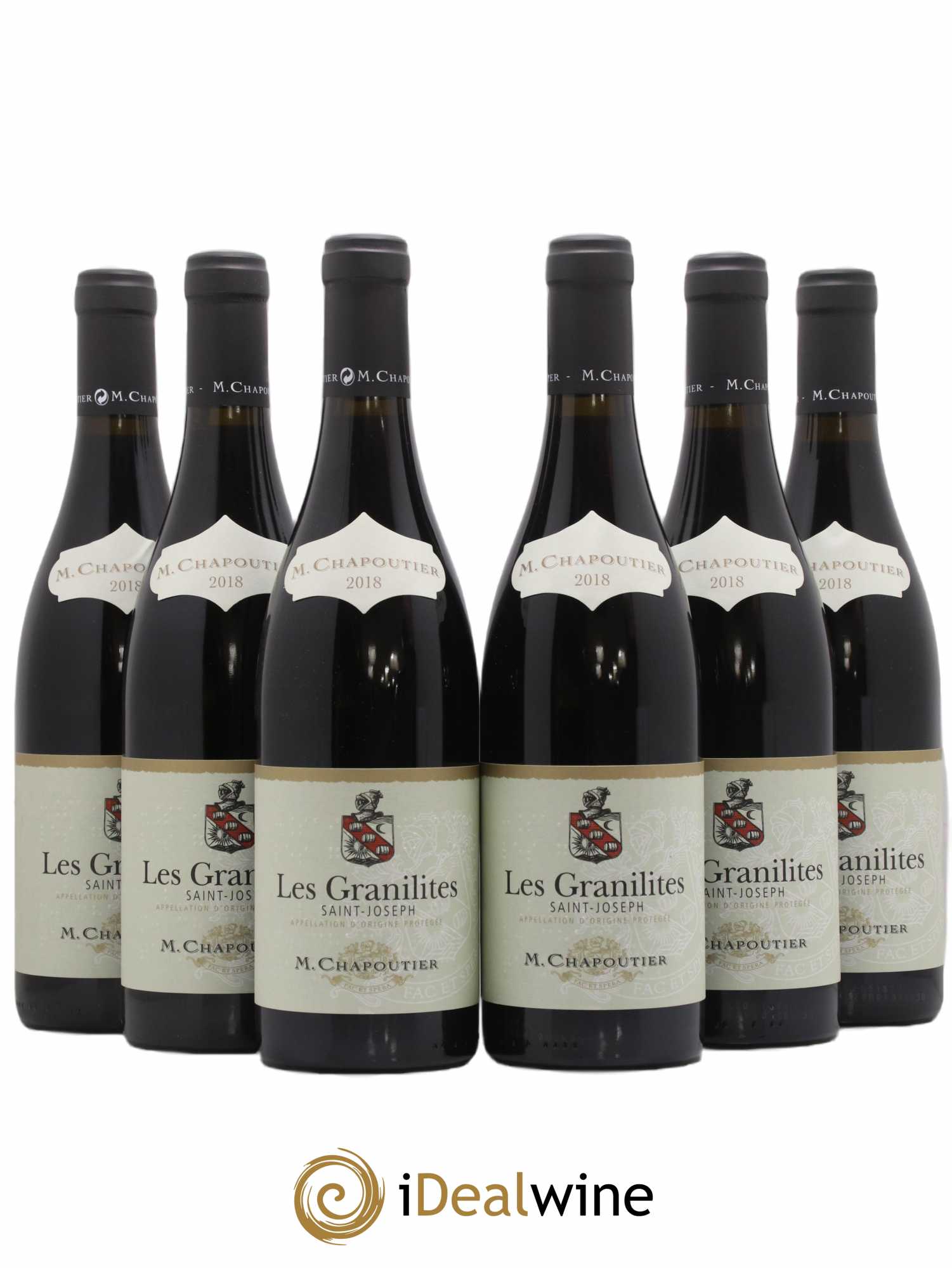 Saint-Joseph Les Granilites Chapoutier 2018 - Lot de 6 bouteilles - 0