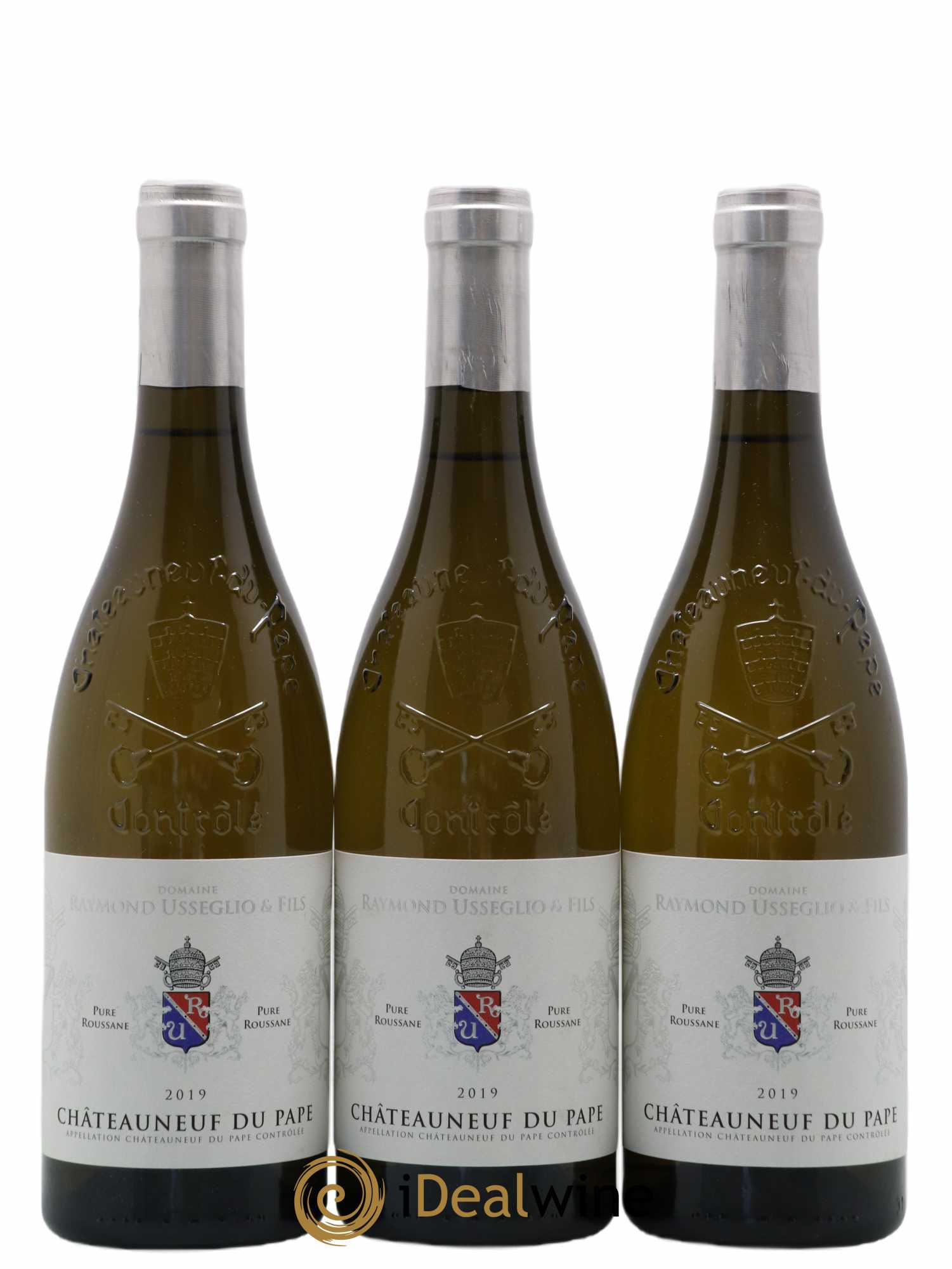 Châteauneuf-du-Pape Raymond Usseglio (Domaine) Pure Roussanne Raymond Usseglio & Fils 2019 - Lot de 3 bouteilles - 0
