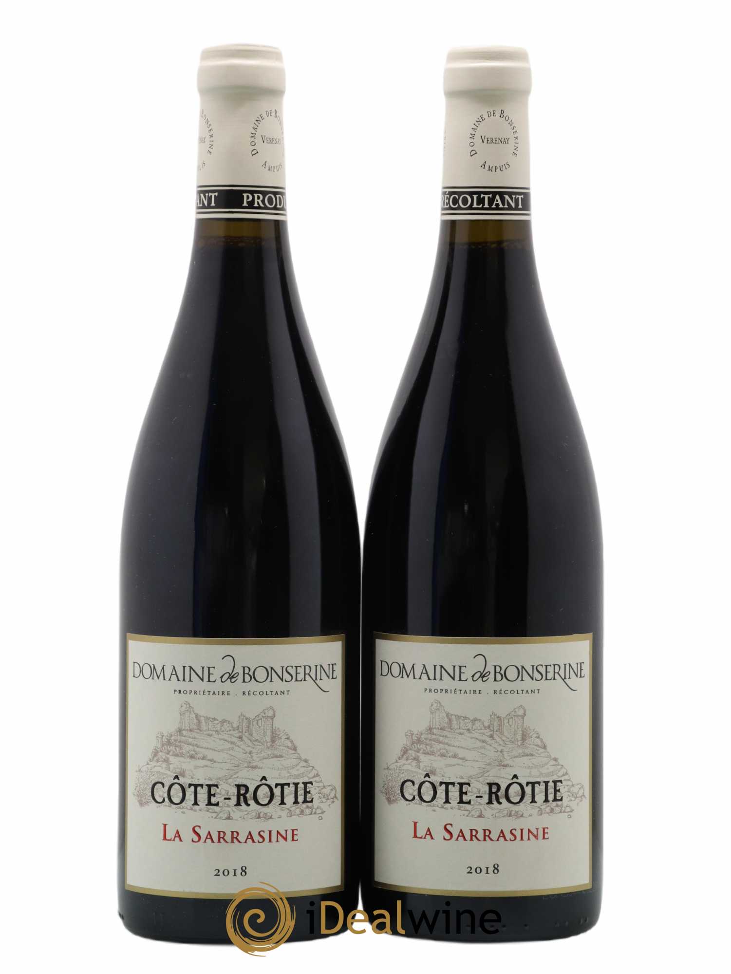 Côte-Rôtie La Sarrasine Bonserine (Domaine de) 2018 - Lot de 2 bouteilles - 0