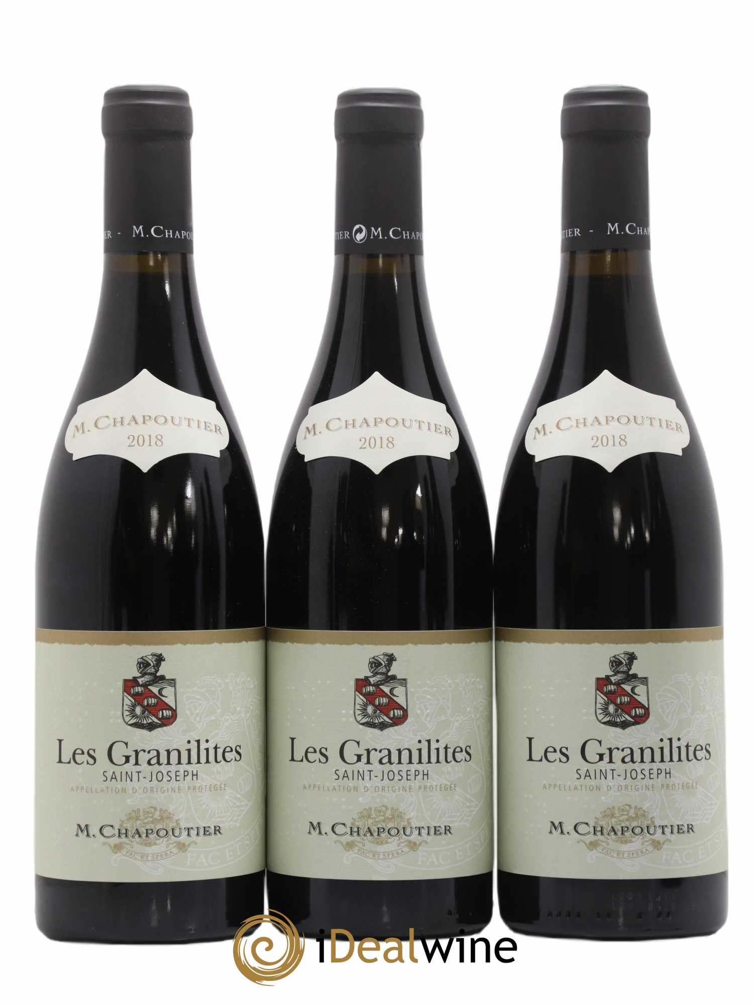 Saint-Joseph Les Granilites Chapoutier 2018 - Lot de 6 bouteilles - 2