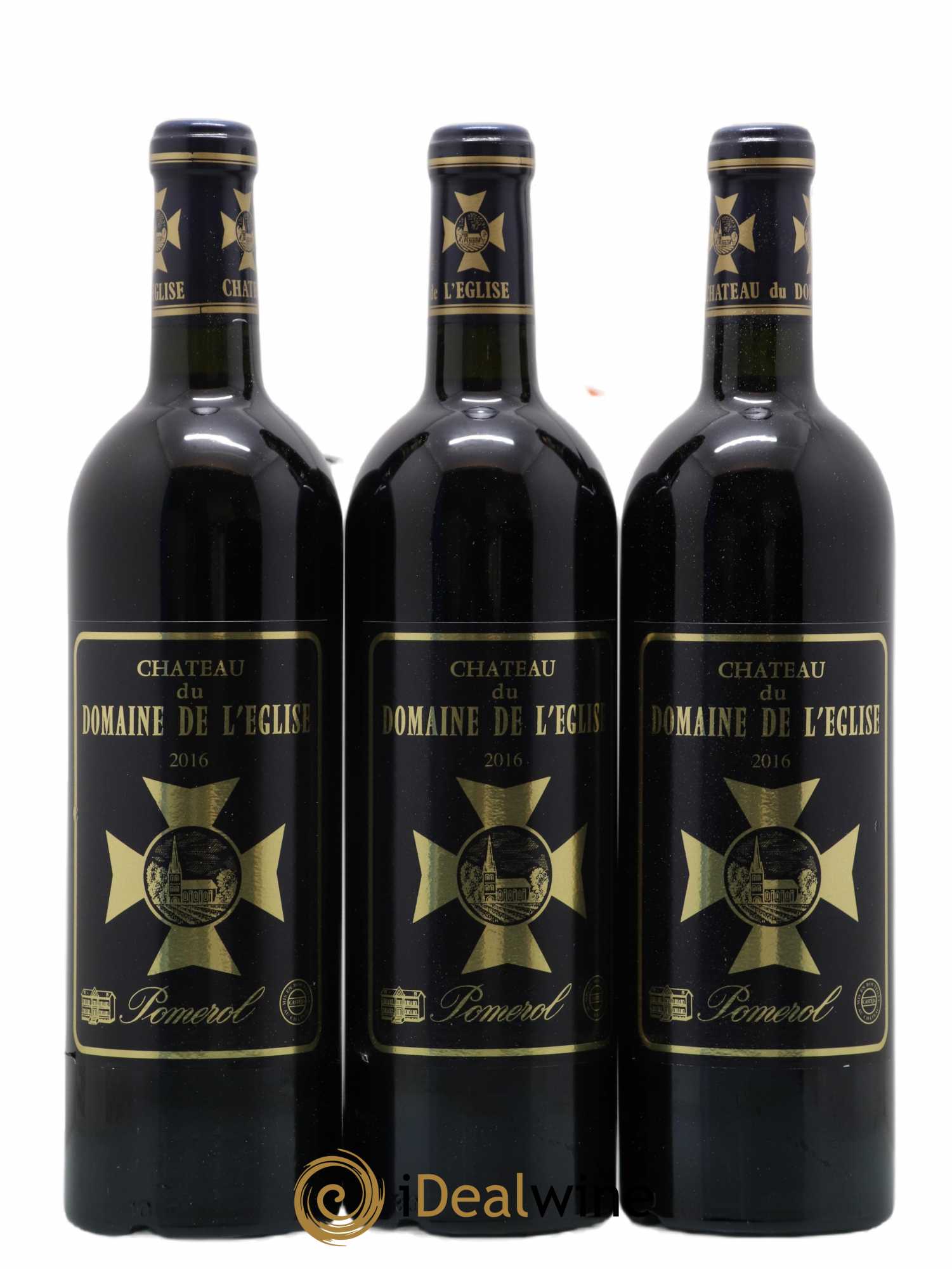 Château du Domaine de l'Église 2016 - Lot de 3 bouteilles - 0