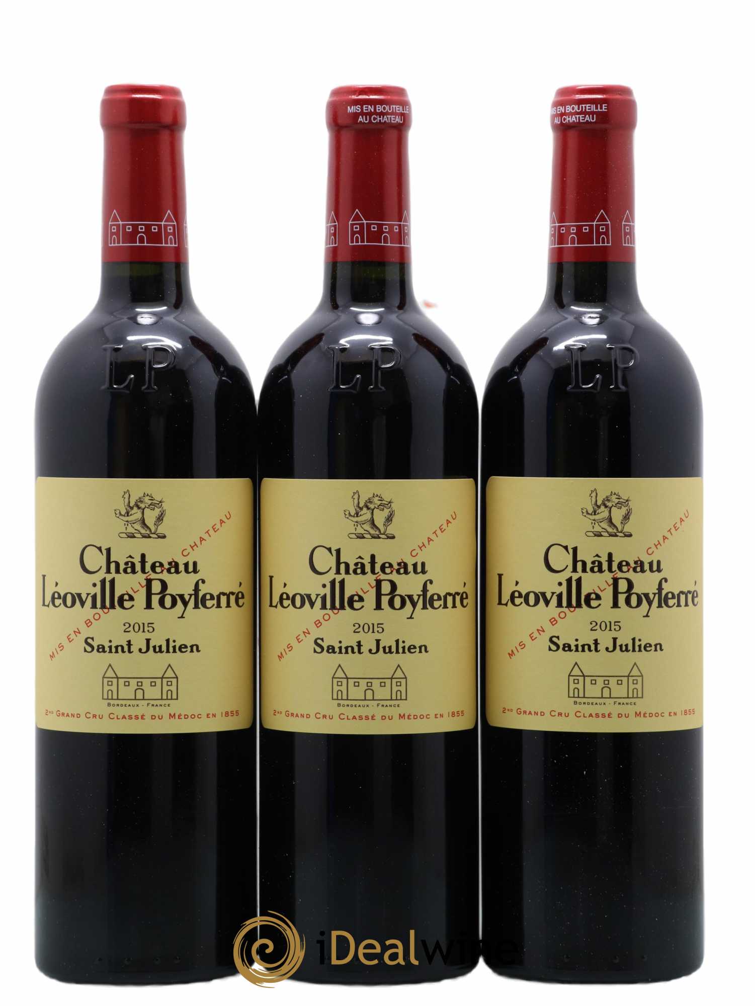 Château Léoville Poyferré 2ème Grand Cru Classé 2015 - Lot de 6 bouteilles - 2