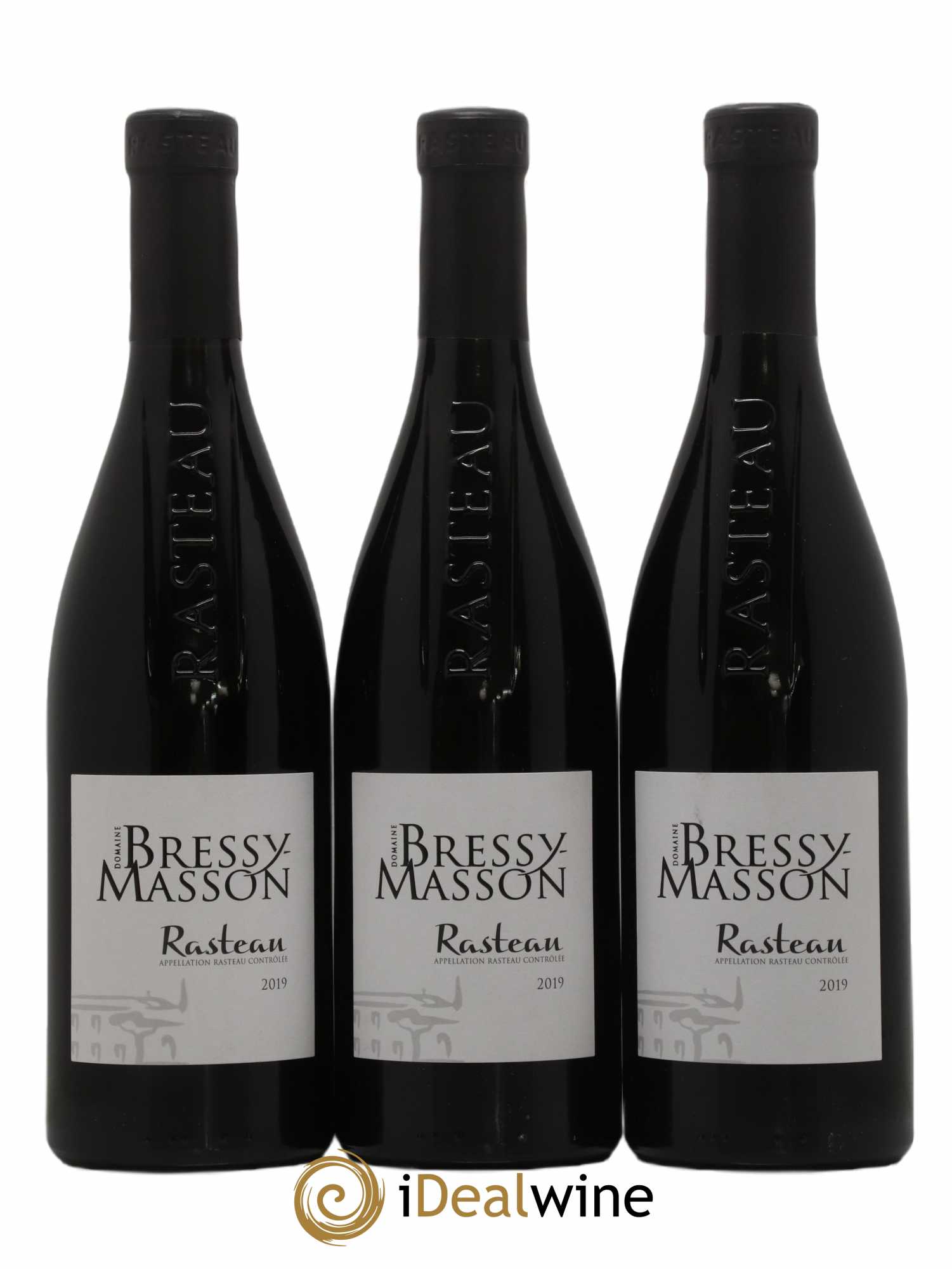 Rasteau Bressy-Masson 2019 - Posten von 3 Flaschen - 0