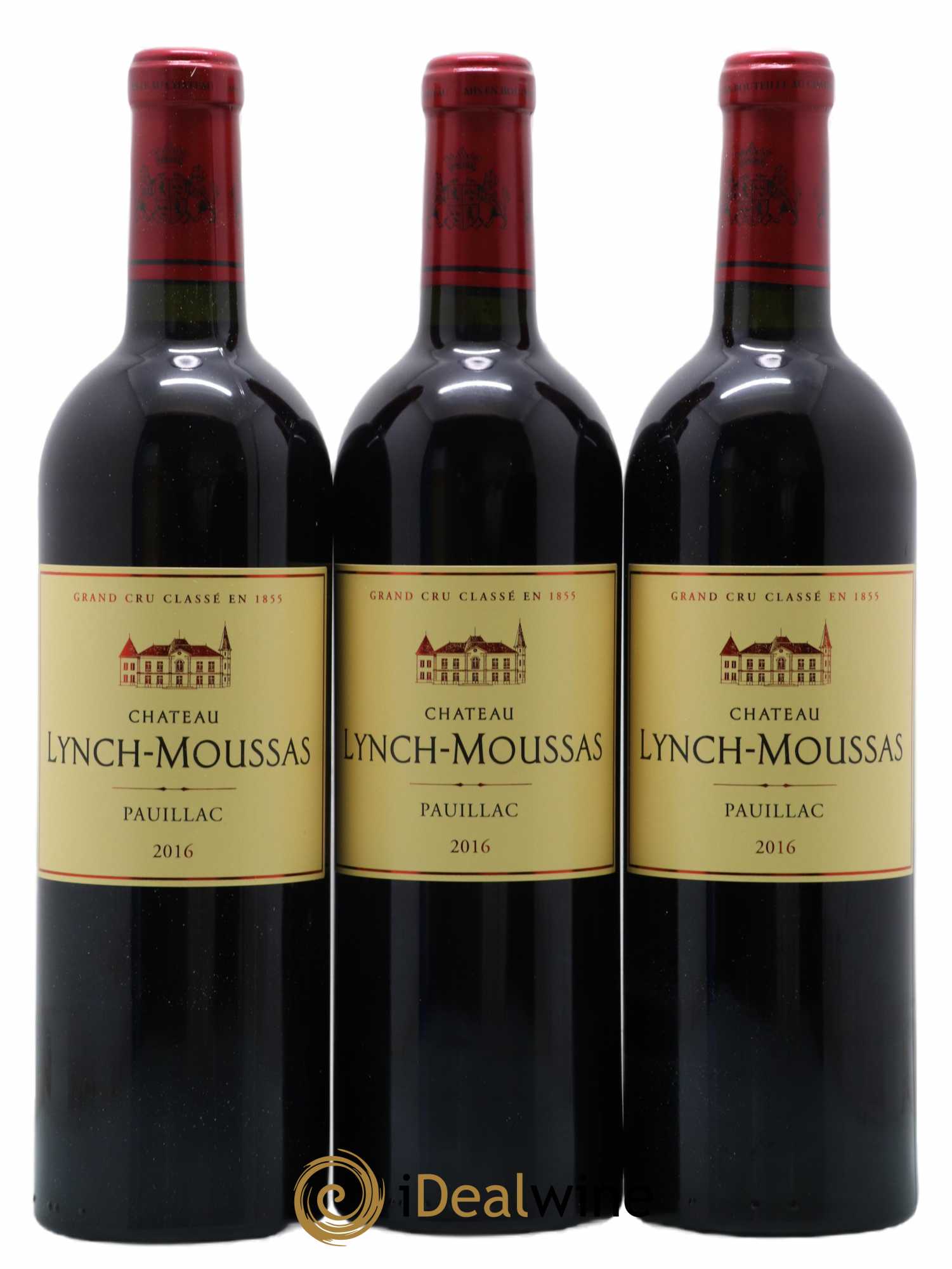 Château Lynch Moussas 5ème Grand Cru Classé 2016 - Lot de 6 bouteilles - 1
