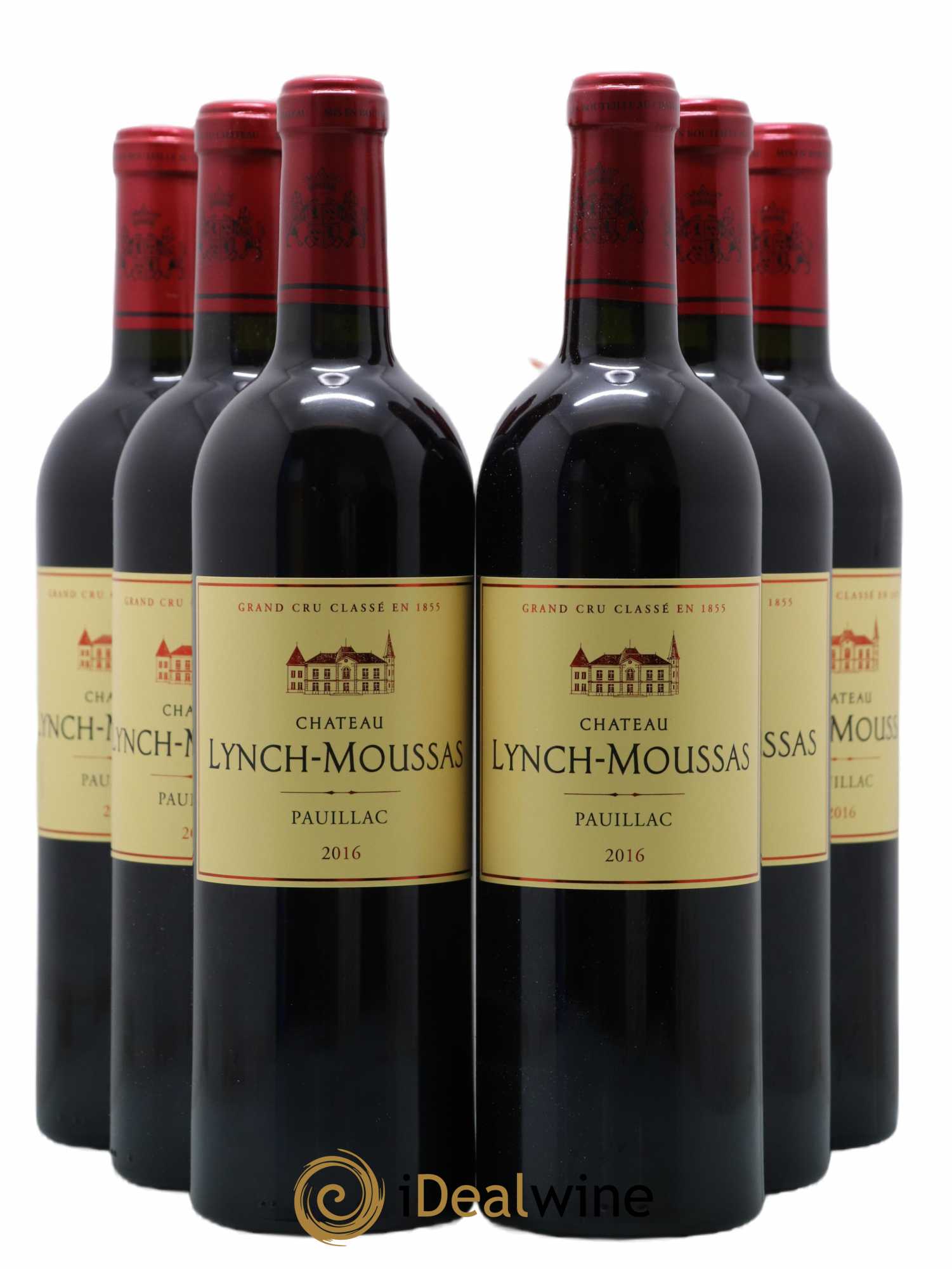 Château Lynch Moussas 5ème Grand Cru Classé 2016 - Lot de 6 bouteilles - 0