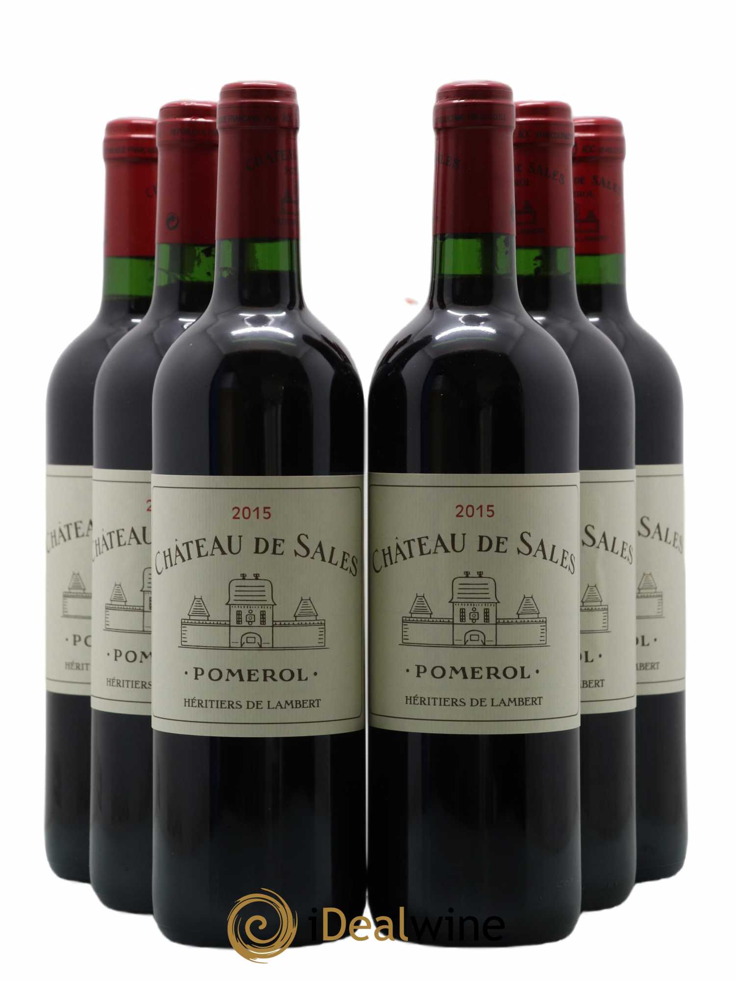 Château de Sales 2015 - Lot of 6 bottles - 0