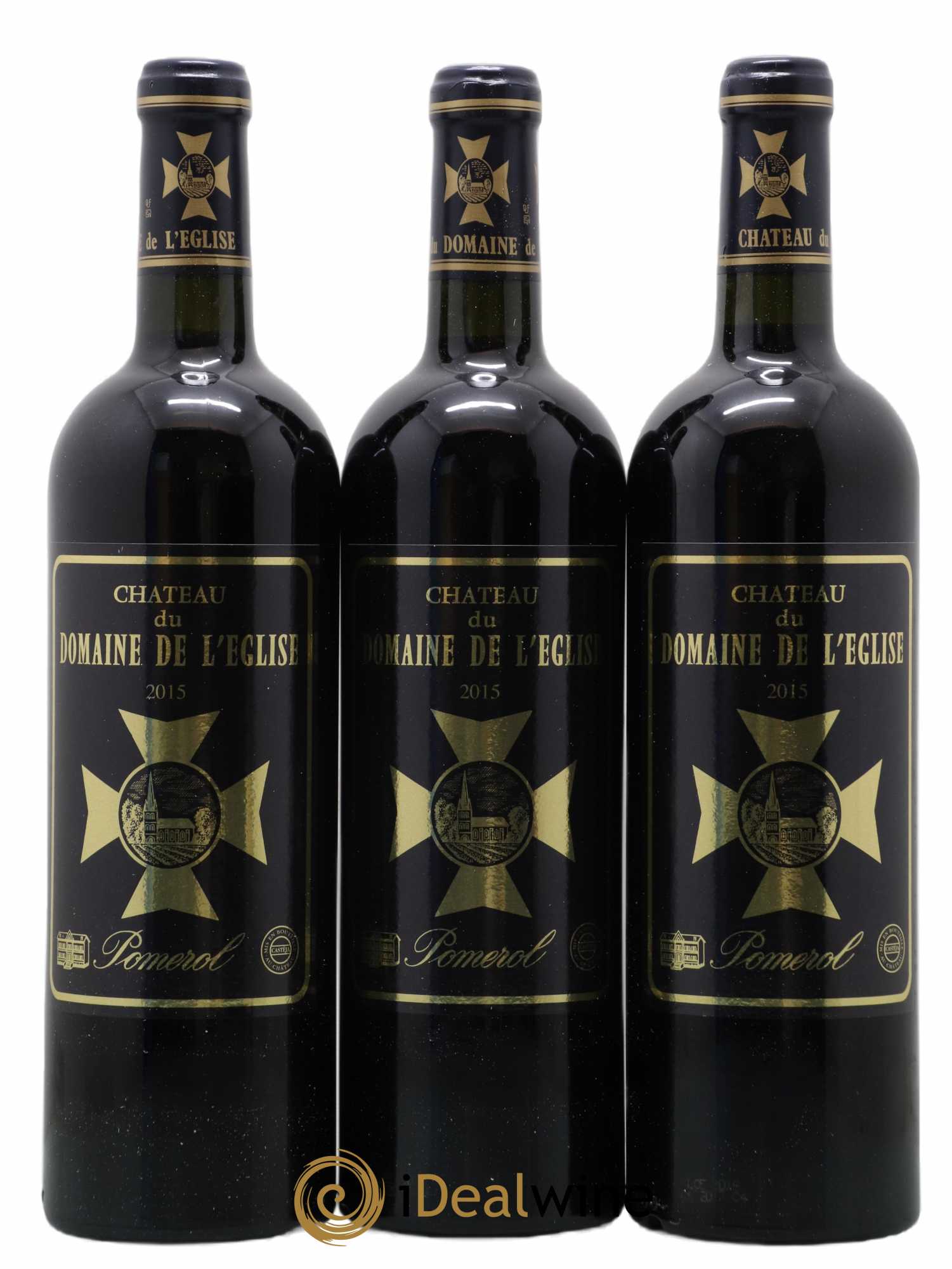 Château du Domaine de l'Église 2015 - Lot de 6 bouteilles - 1