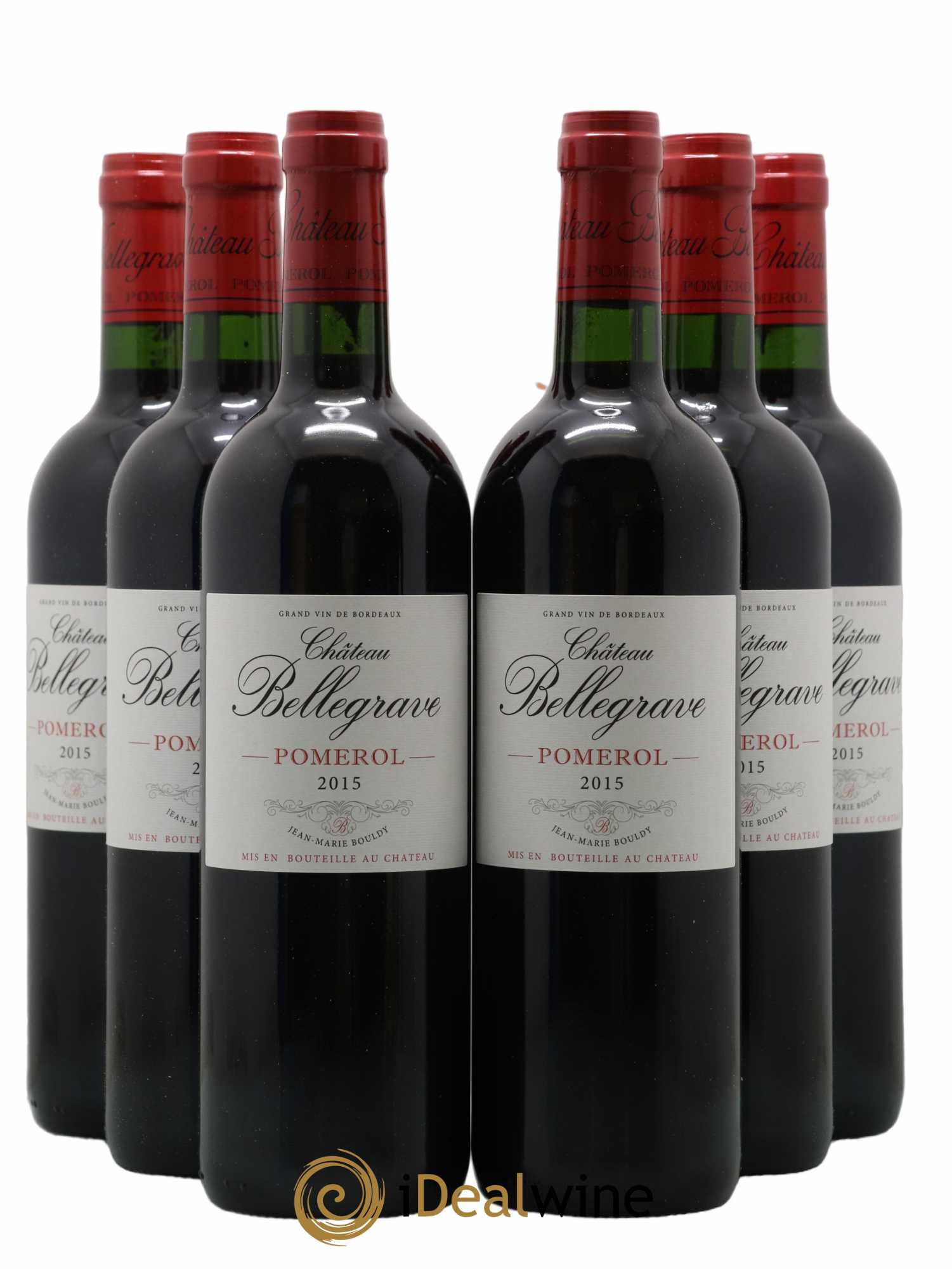 Château Bellegrave 2015 - Lot de 6 bouteilles - 0