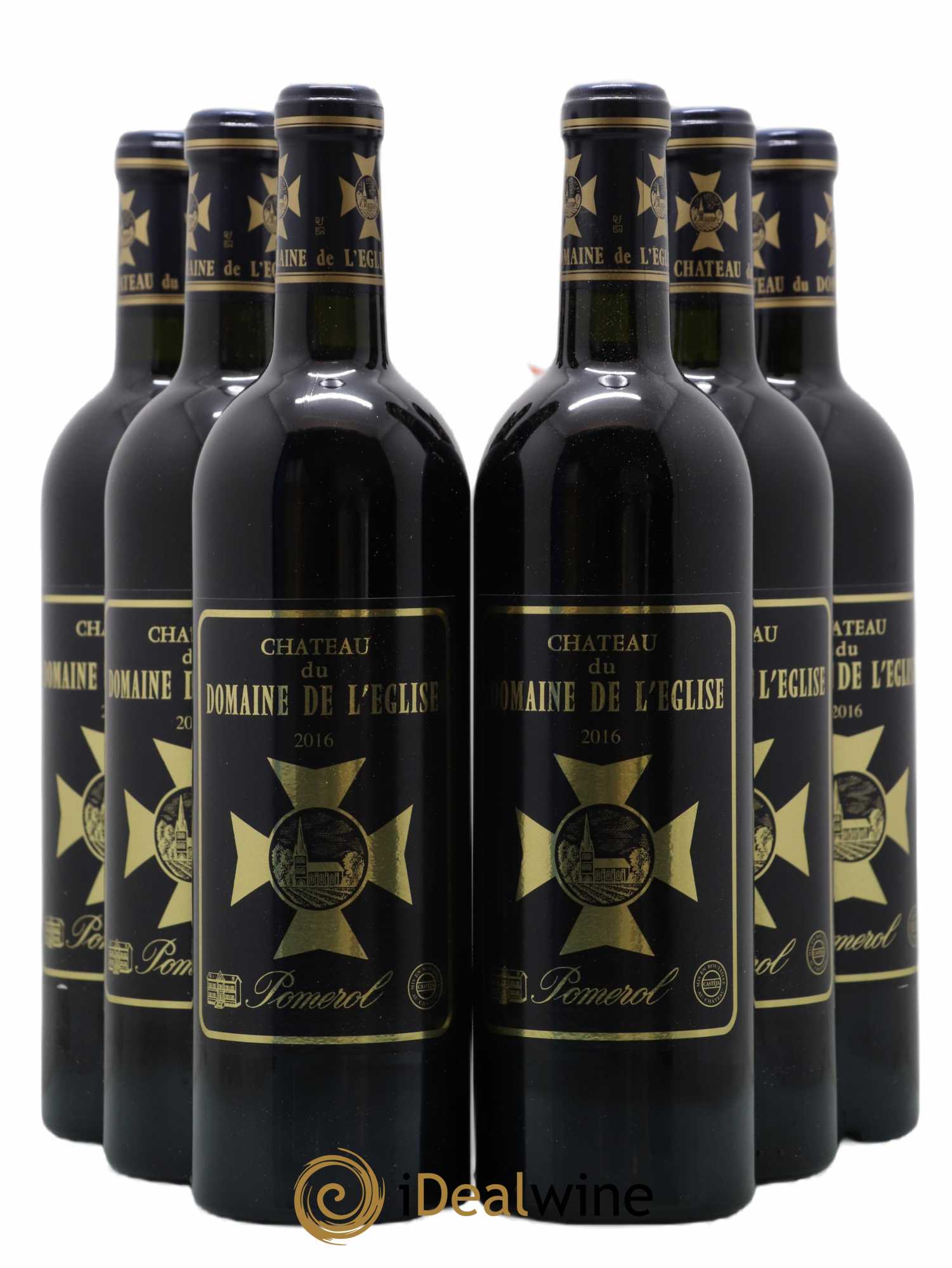 Château du Domaine de l'Église 2016 - Lot de 6 bouteilles - 0