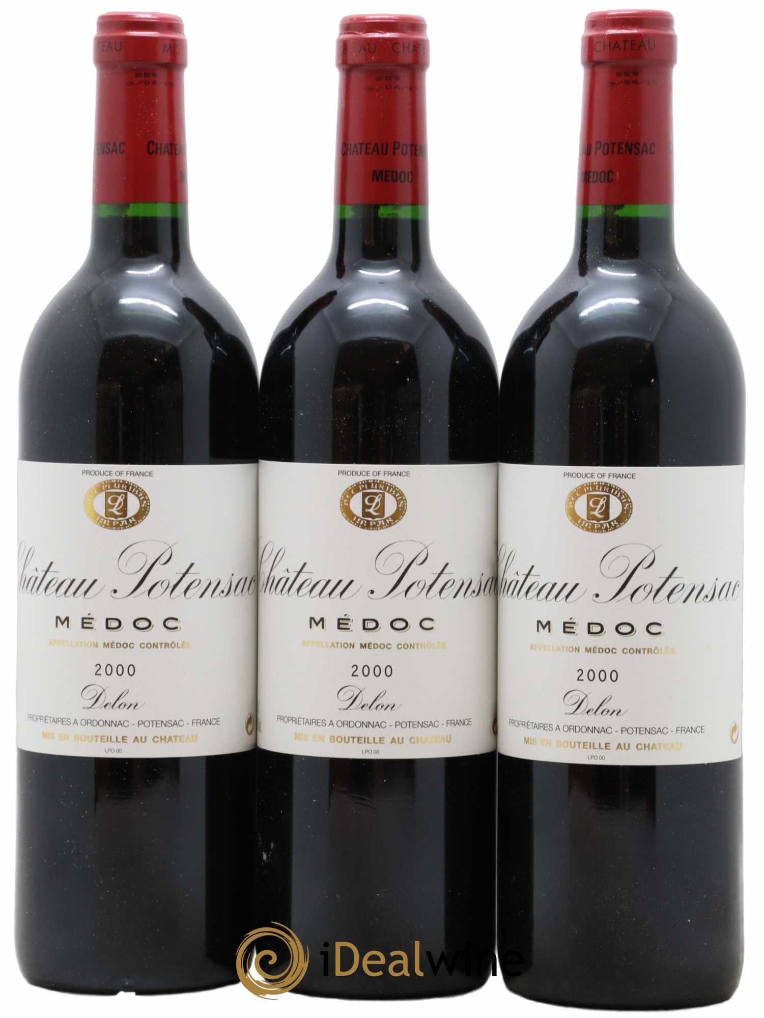 Château Potensac 2000 - Lot de 12 bouteilles - 1