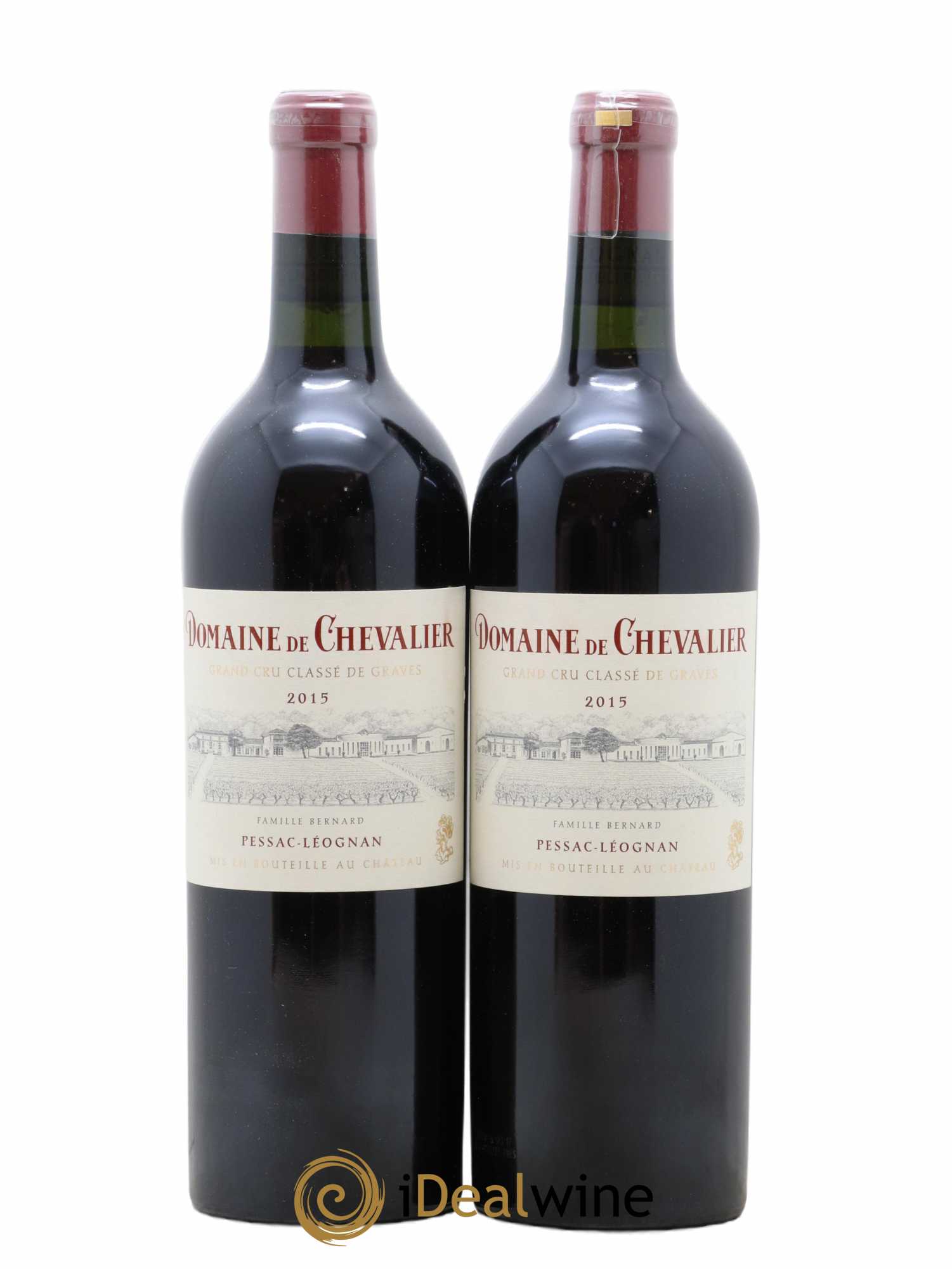 Domaine de Chevalier Cru Classé de Graves (sans prix de réserve) 2015 - Lot de 2 bouteilles - 0