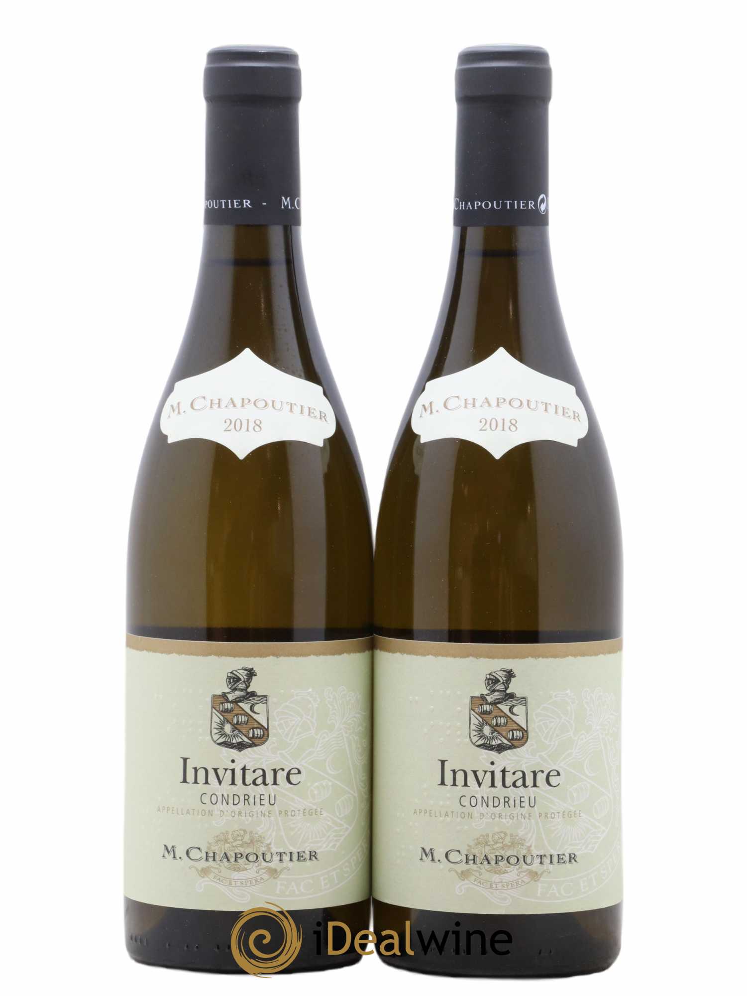Condrieu Invitare Chapoutier 2018 - Lot de 2 bouteilles - 0