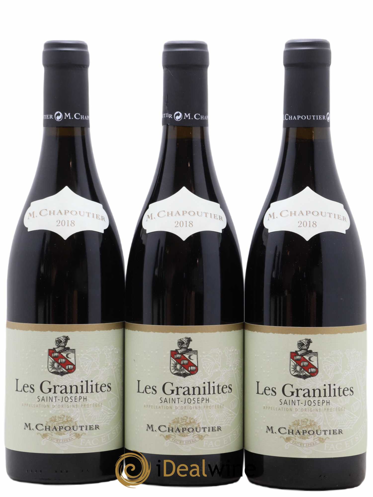 Saint-Joseph Les Granilites Chapoutier 2018 - Lot de 6 bouteilles - 1