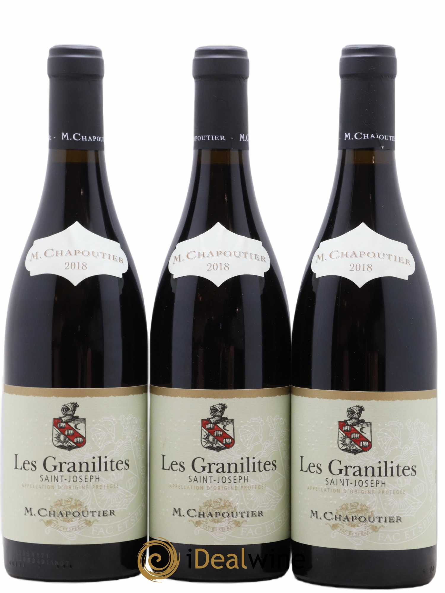 Saint-Joseph Les Granilites Chapoutier 2018 - Lot de 6 bouteilles - 2
