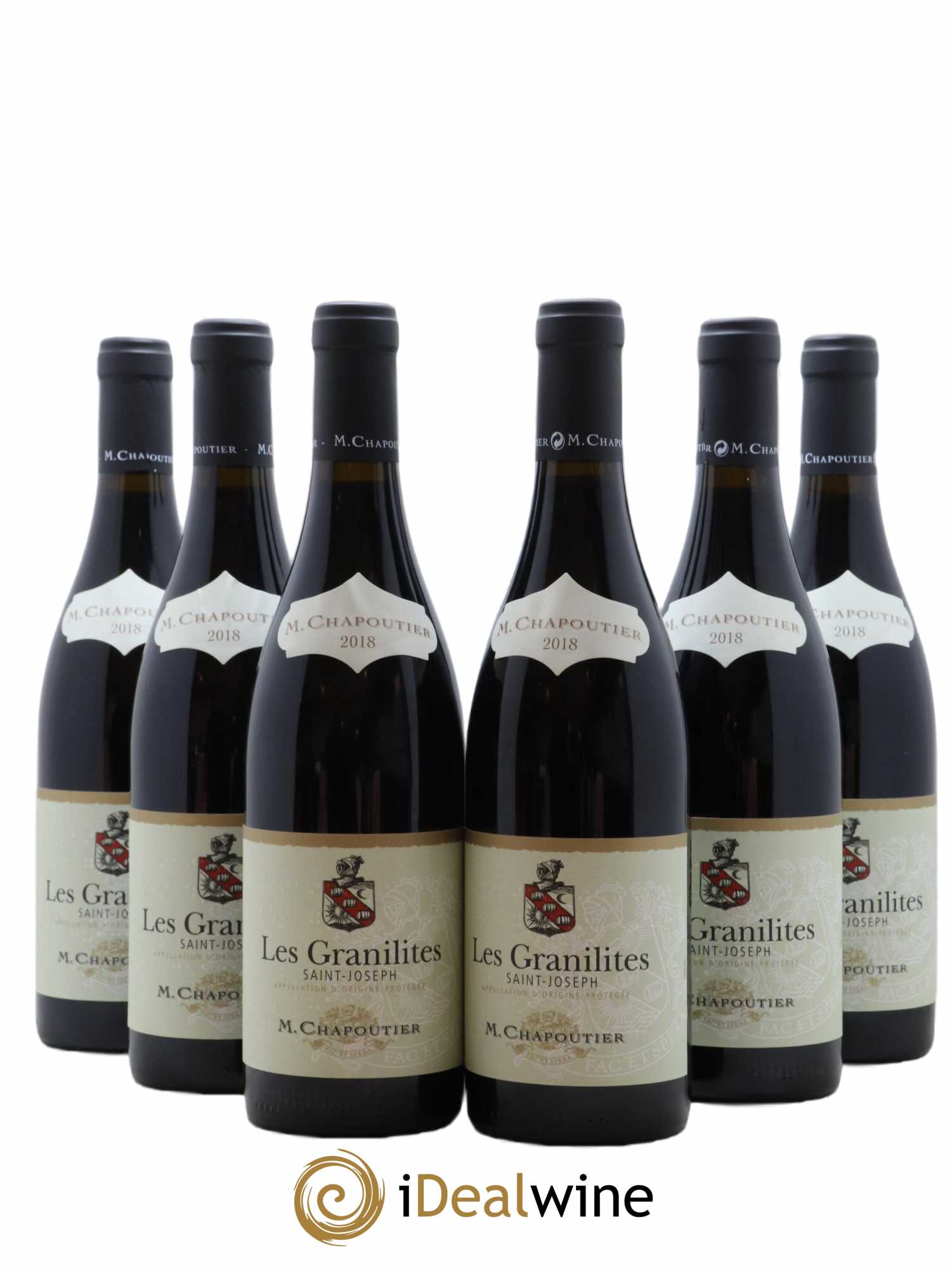 Saint-Joseph Les Granilites Chapoutier 2018 - Lot de 6 bouteilles - 0