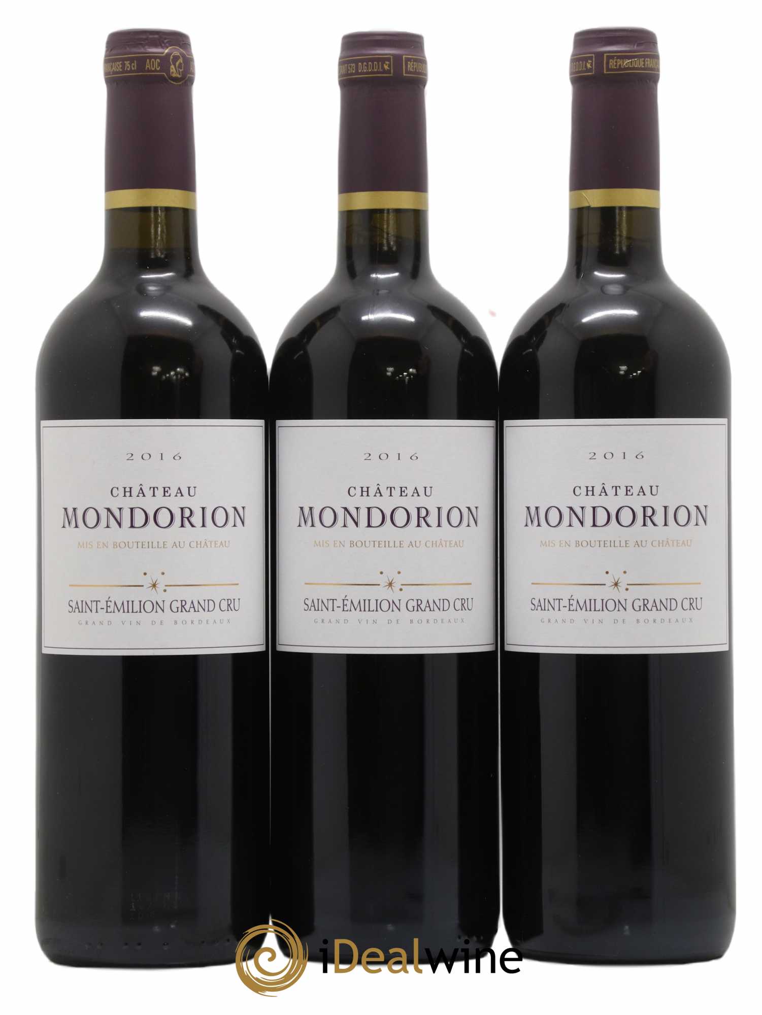 Saint-Émilion Grand Cru 2016 - Posten von 3 Flaschen - 0