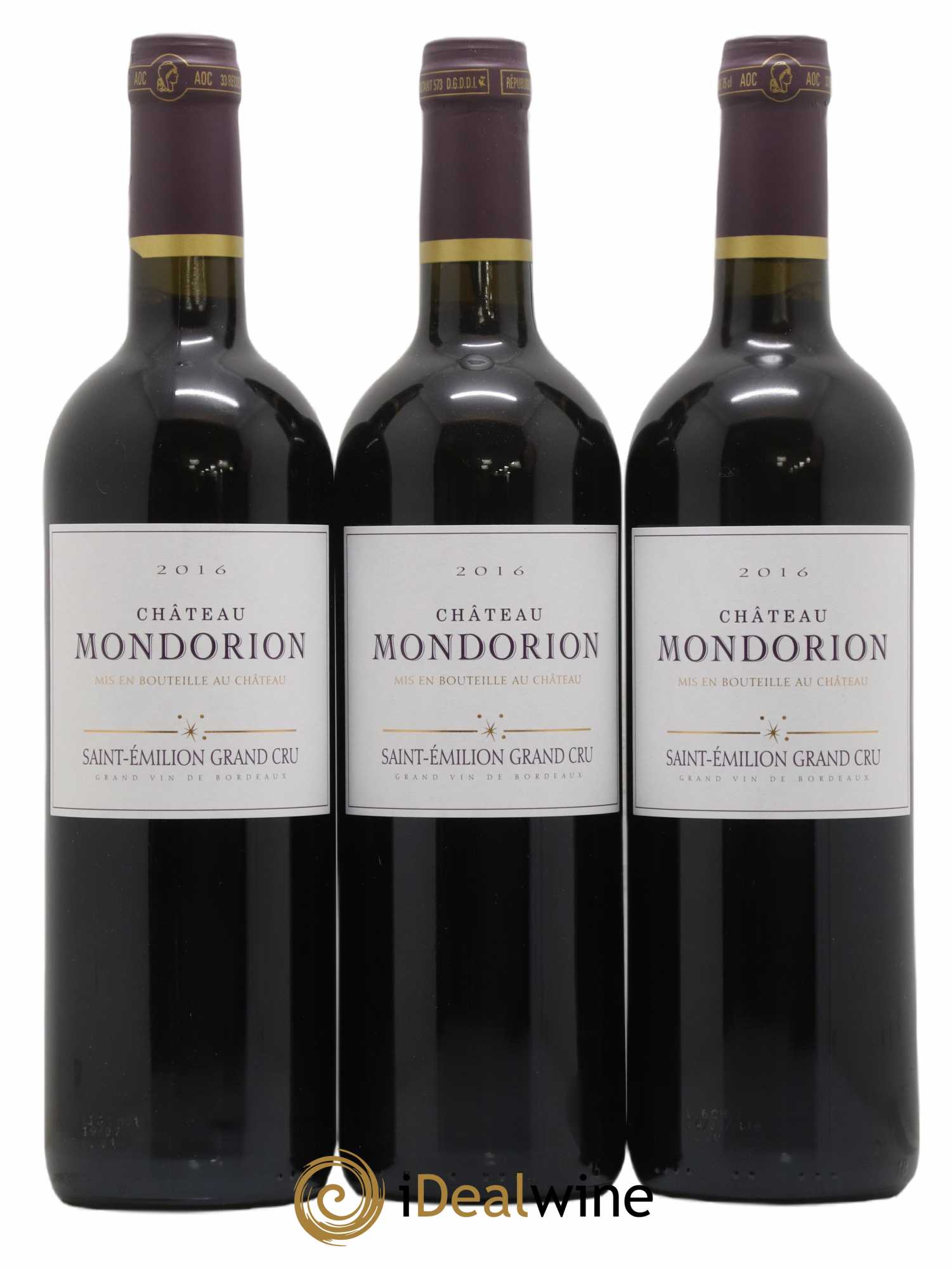 Saint-Émilion Grand Cru 2016 - Posten von 3 Flaschen - 0