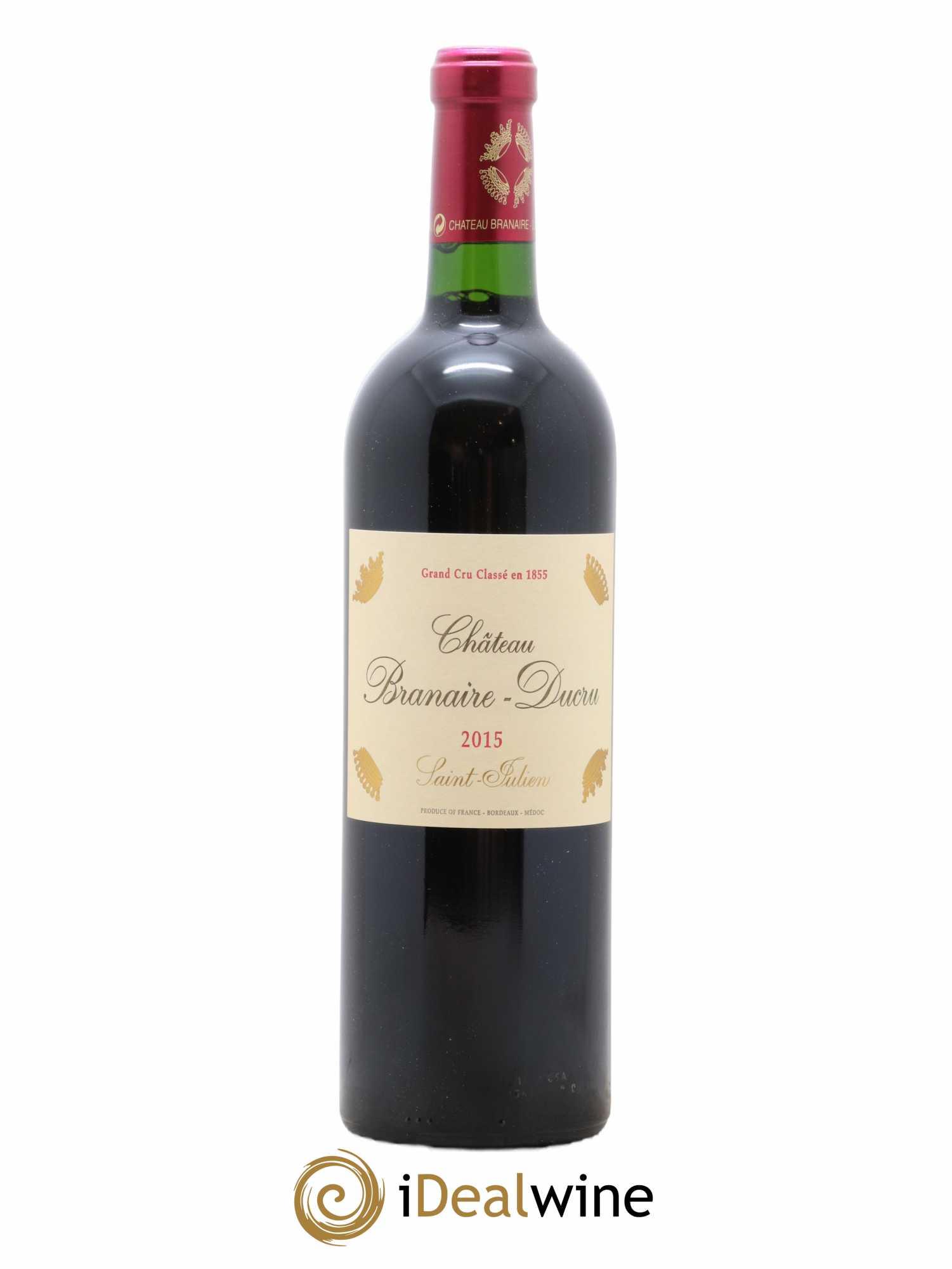 Château Branaire Ducru 4ème Grand Cru Classé 2015 - Lot de 1 bouteille - 0