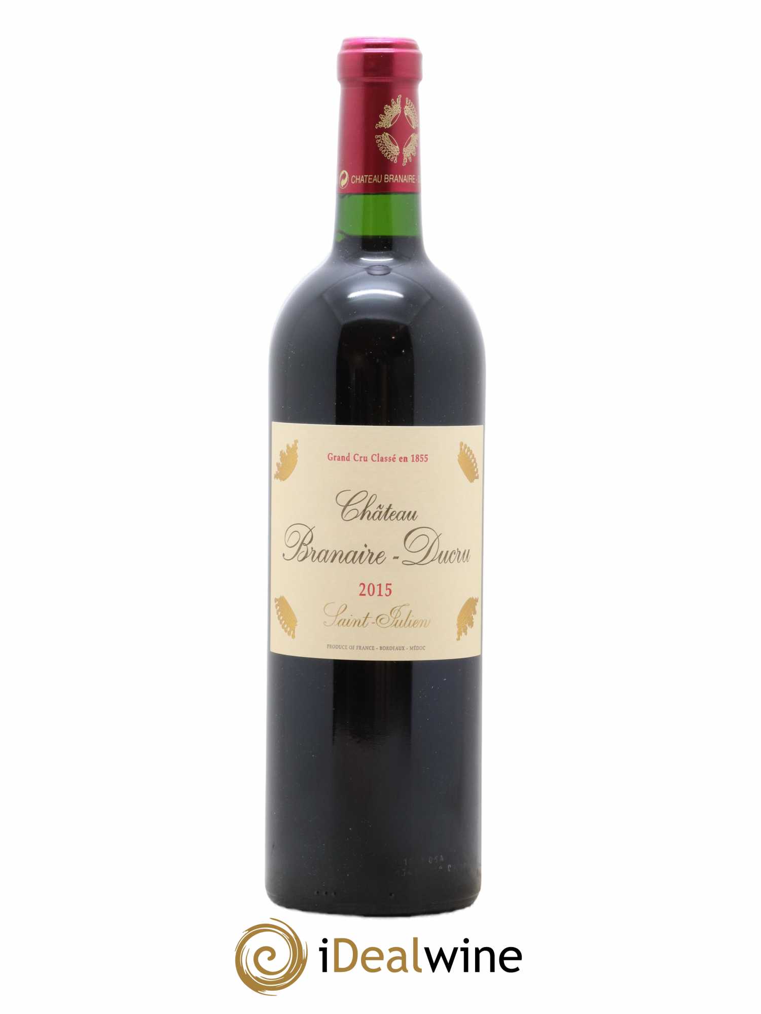 Château Branaire Ducru 4ème Grand Cru Classé 2015 - Lot de 1 bouteille - 0