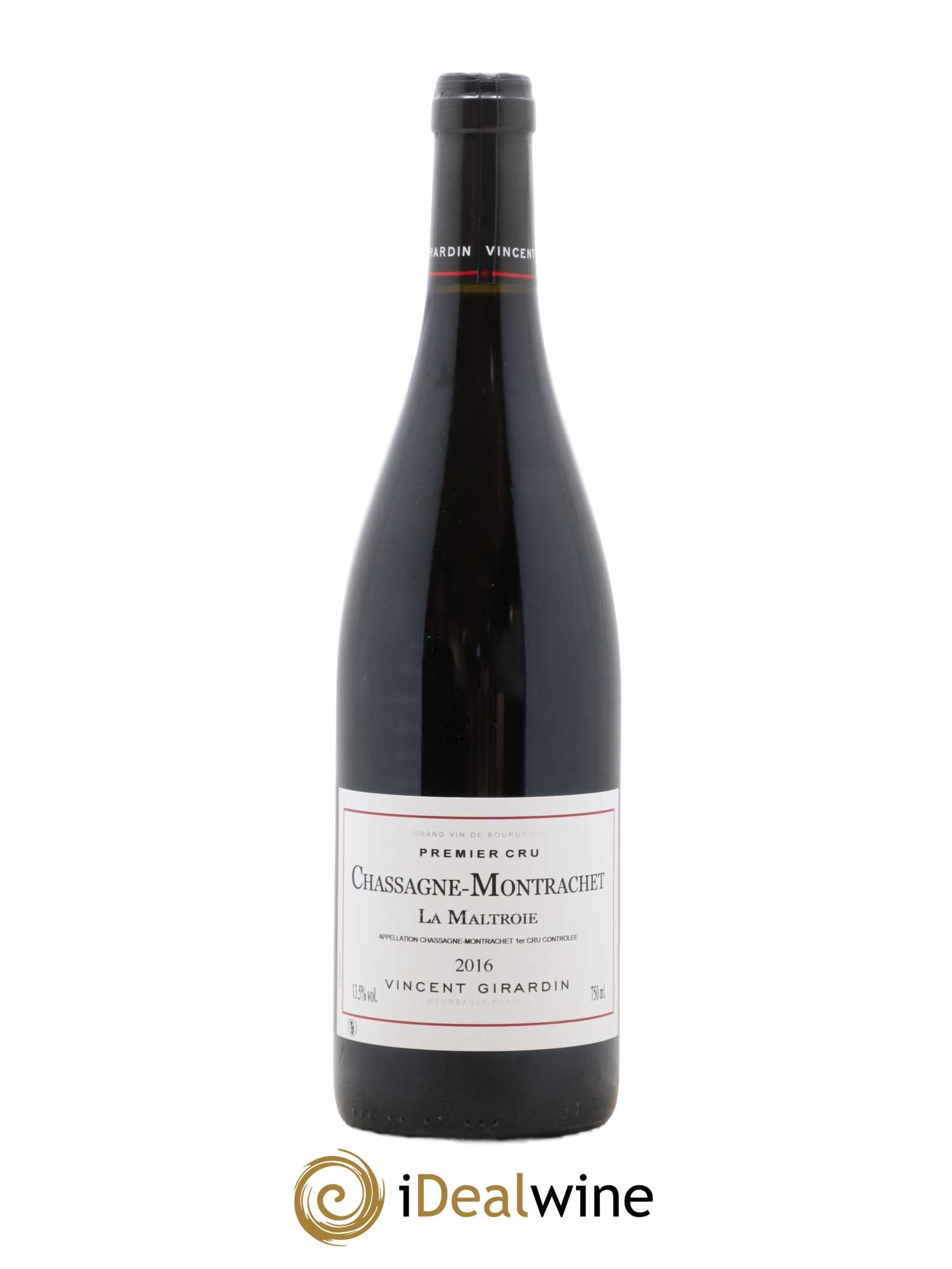 Chassagne-Montrachet 1er Cru La Maltroie Vincent Girardin 2016 - Posten von 1 Flasche - 0