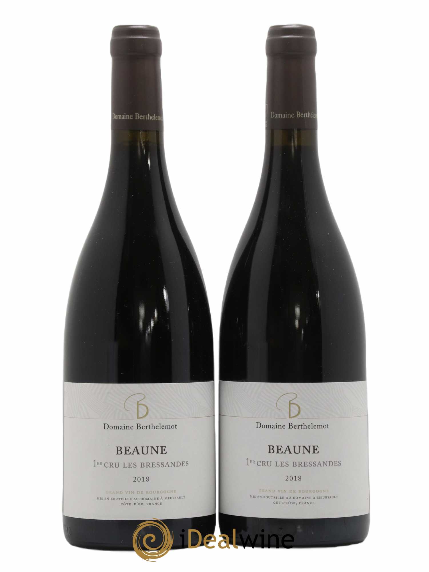 Beaune 1er Cru Les Bressandes Berthelemot 2018 - Posten von 2 Flaschen - 0