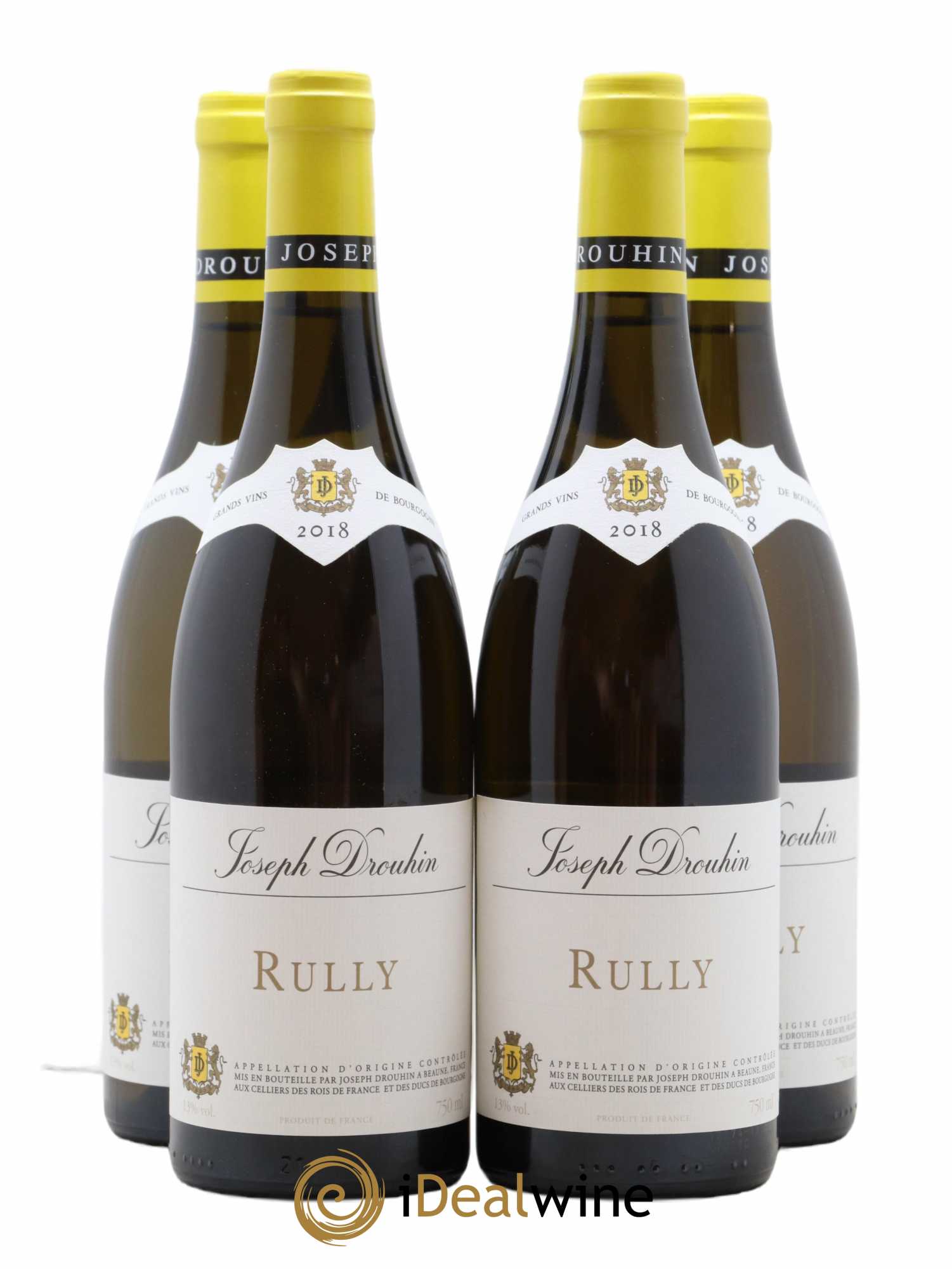 Rully Joseph Drouhin 2018 - Lot de 4 bouteilles - 0