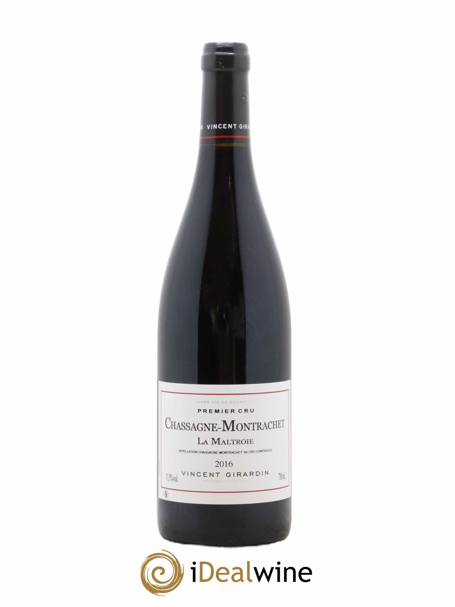 Chassagne-Montrachet 1er Cru La Maltroie Vincent Girardin 2016 - Posten von 1 Flasche - 0