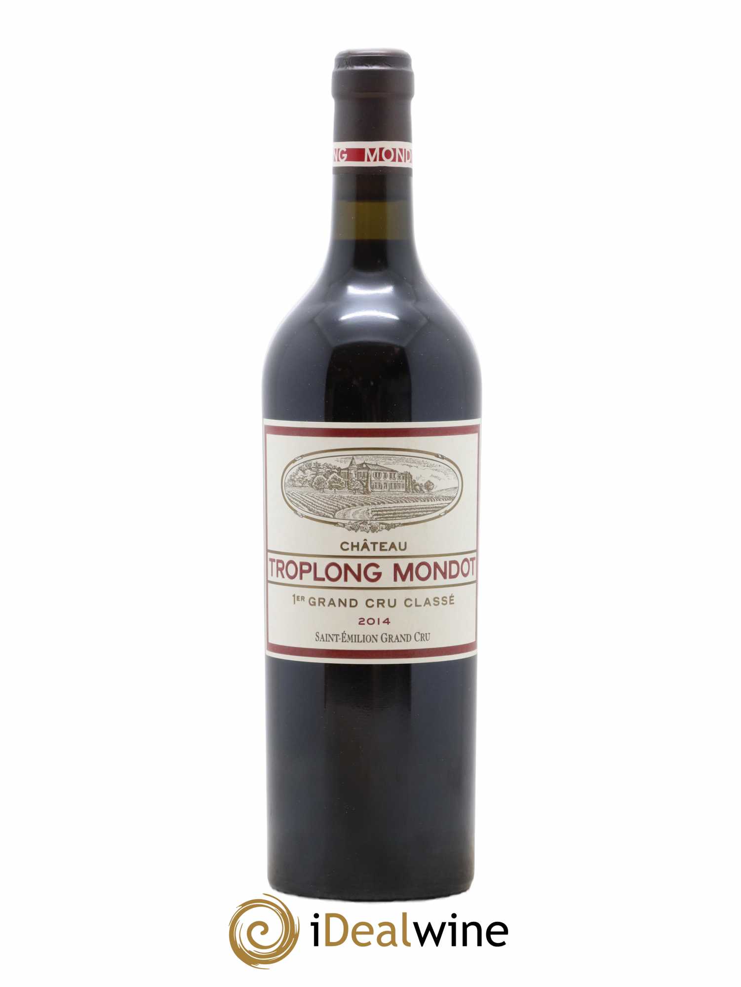 Château Troplong Mondot 1er Grand Cru Classé B 2014 - Lot de 1 bouteille - 0