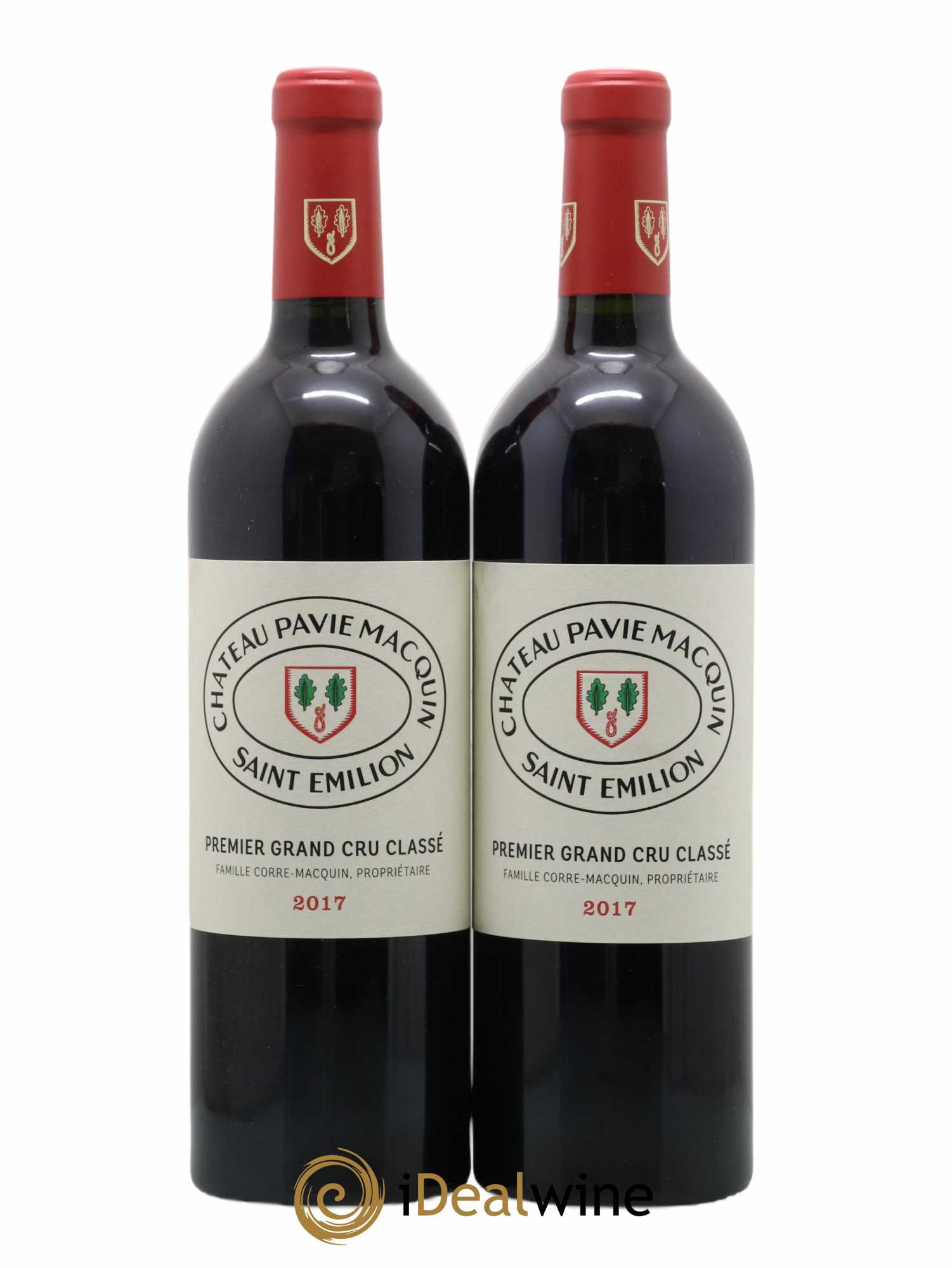 Château Pavie Macquin 1er Grand Cru Classé B 2017 - Lot de 2 bouteilles - 0