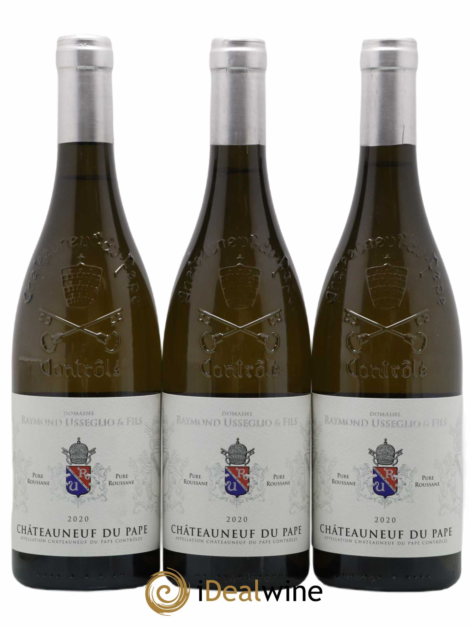 Châteauneuf-du-Pape Raymond Usseglio (Domaine) Pure Roussanne Raymond Usseglio & Fils 2020 - Lot de 3 bouteilles - 0