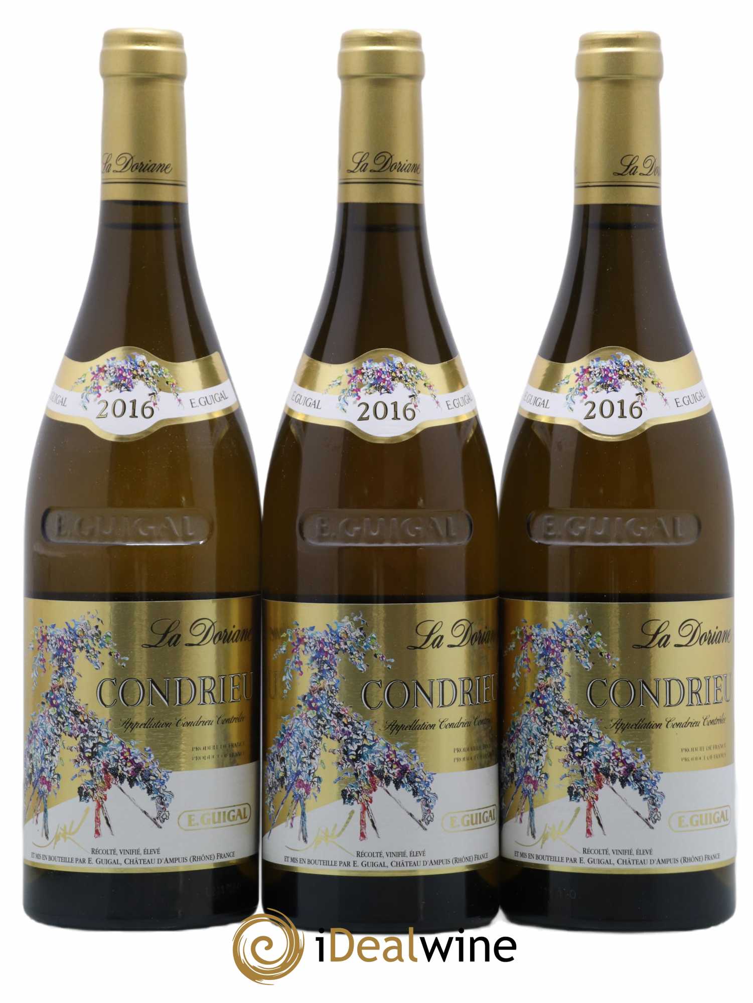 Condrieu La Doriane Guigal 2016 - Lot de 3 bouteilles - 0