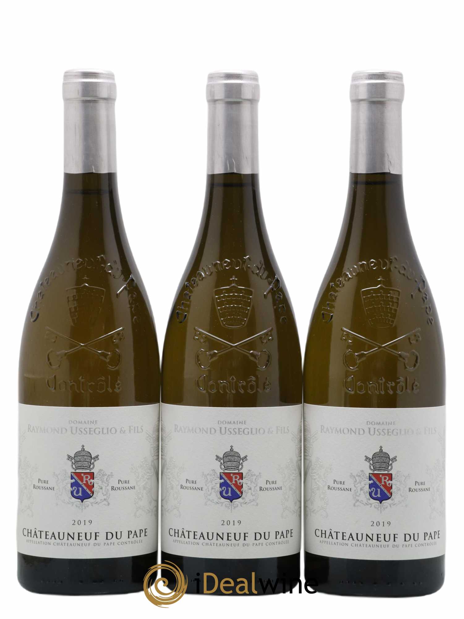 Châteauneuf-du-Pape Raymond Usseglio (Domaine) Pure Roussanne Raymond Usseglio & Fils 2019 - Lot de 3 bouteilles - 0