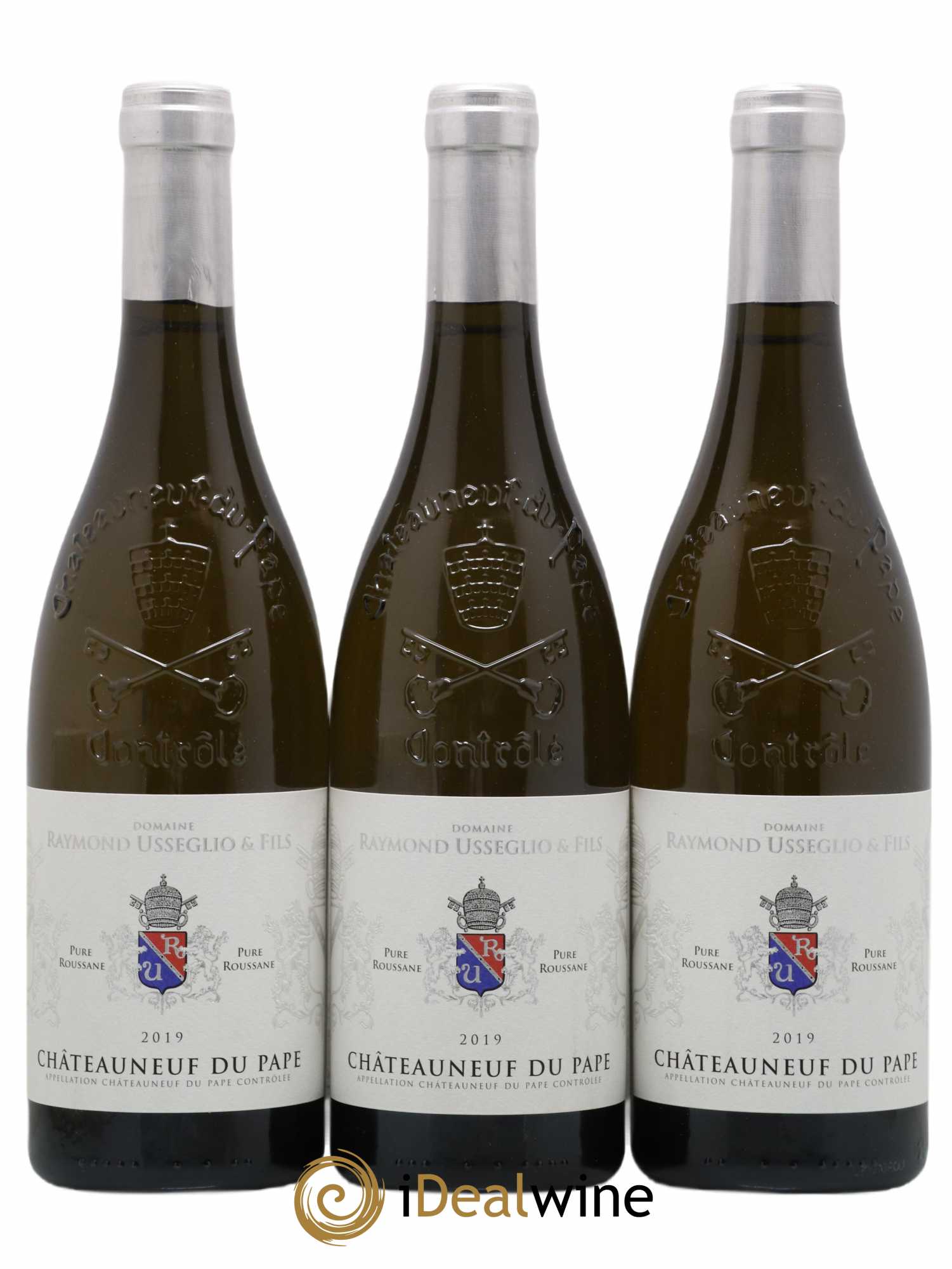 Châteauneuf-du-Pape Raymond Usseglio (Domaine) Pure Roussanne Raymond Usseglio & Fils 2019 - Lot de 3 bouteilles - 0