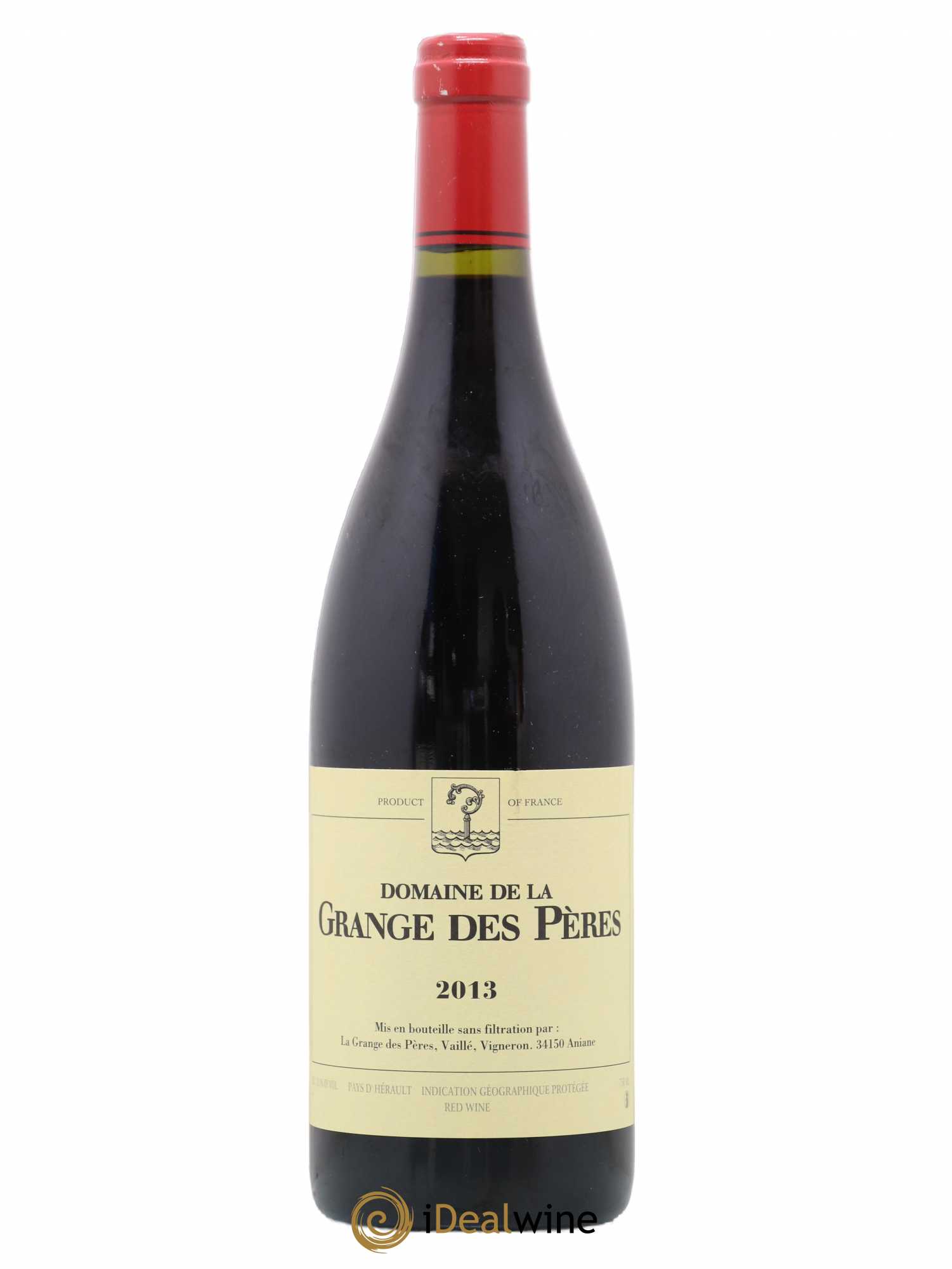 Pays d'Hérault Grange des Pères Laurent Vaillé 2013 - Lot de 1 bouteille - 0