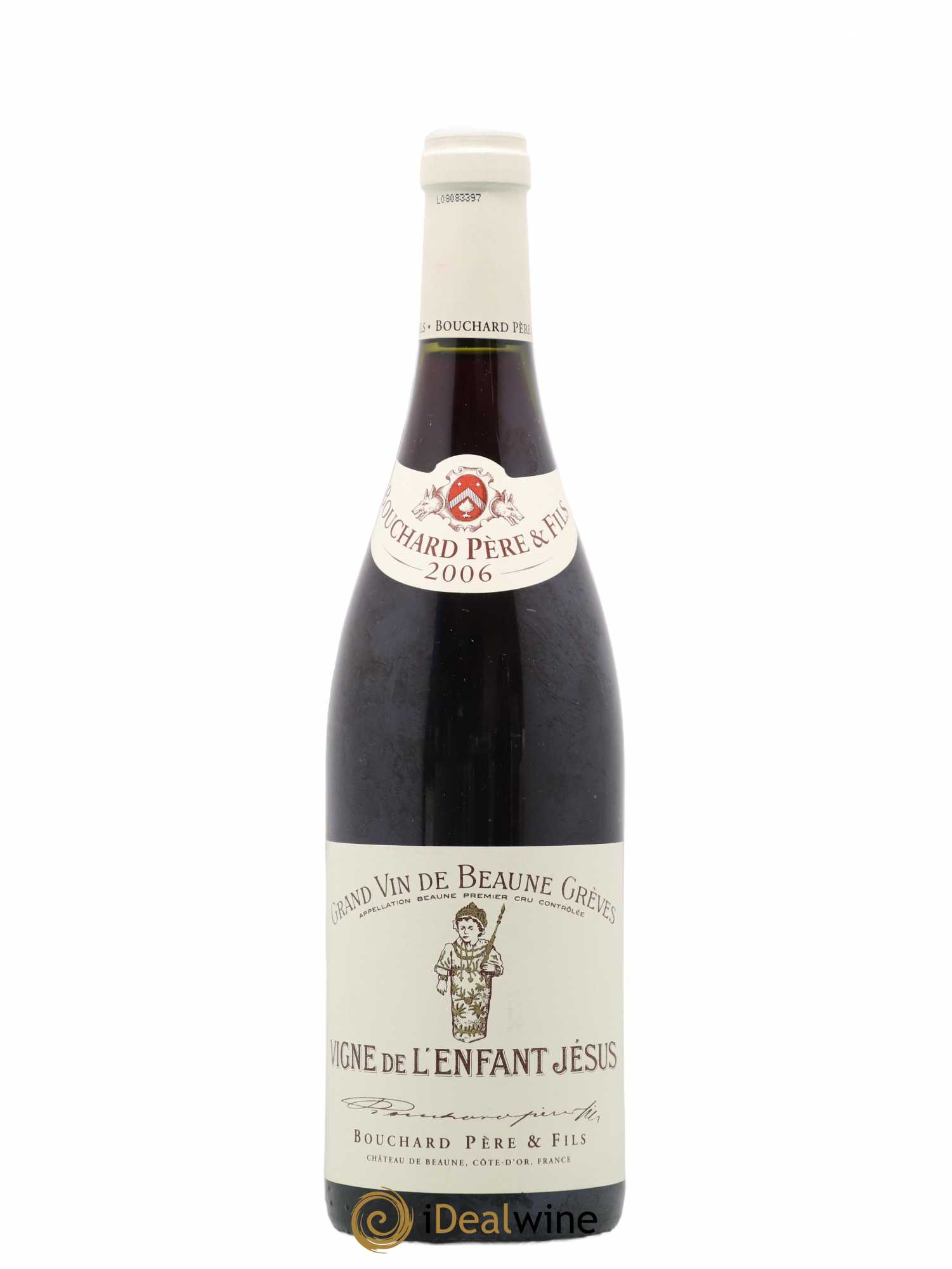 Beaune 1er Cru Grèves - Vigne de l'Enfant Jésus Bouchard Père & Fils 2006 - Lot de 1 bouteille - 0