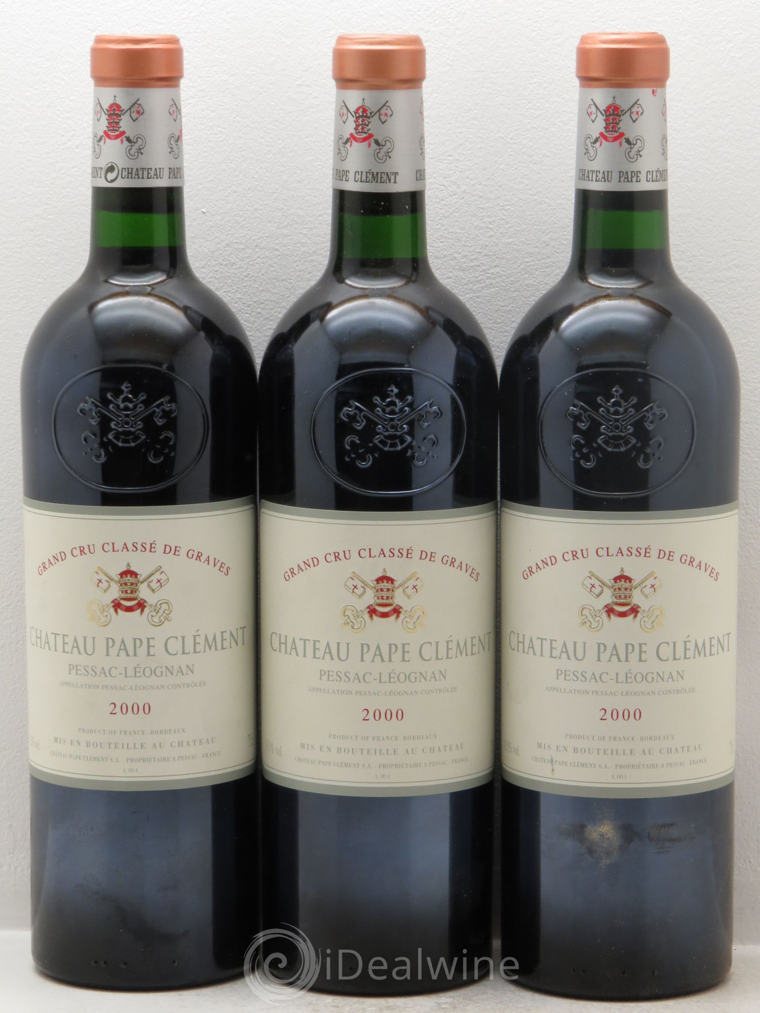 Château Pape Clément Cru Classé de Graves 2000 - Lot de 12 bouteilles - 4