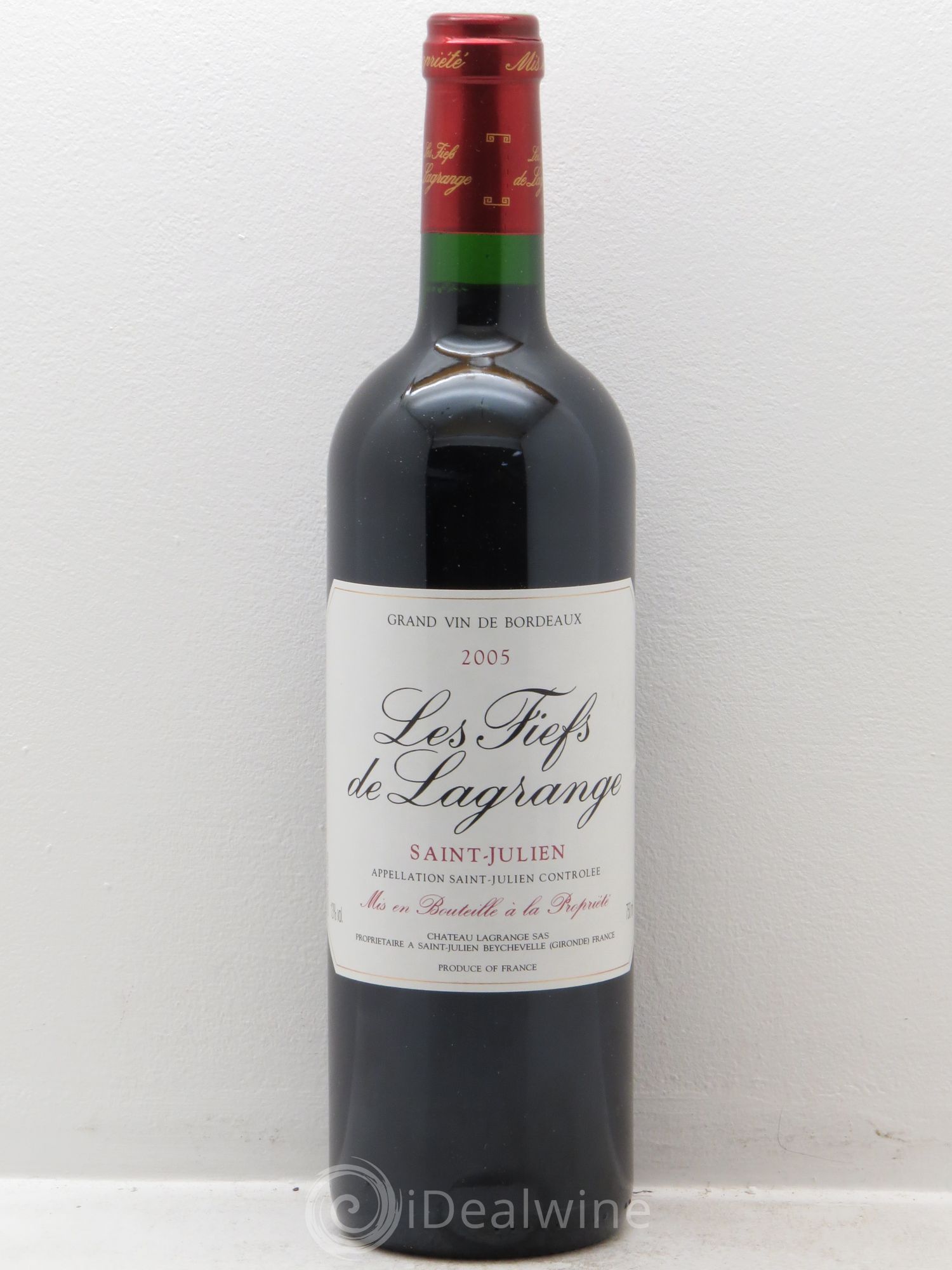 Les Fiefs de Lagrange Second Vin 2005 - Lot de 12 bouteilles - 0