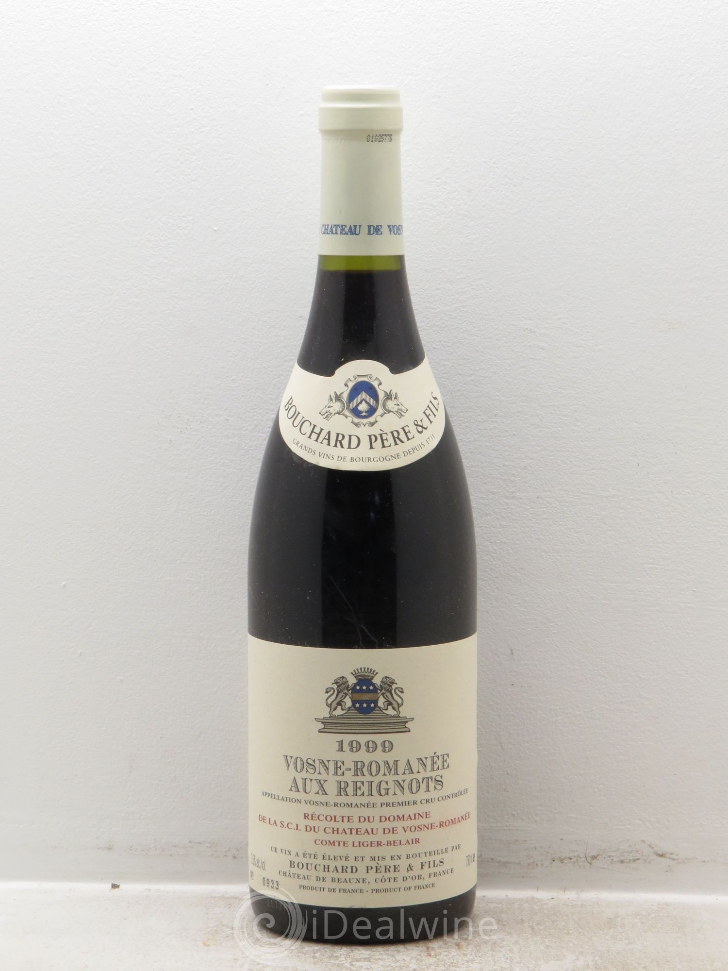 Vosne-Romanée 1er Cru Aux Reignots Ch. de Vosne-Romanée Comte Liger-Belair (Domaine du) 1993 - Lot de 1 bouteille - 0