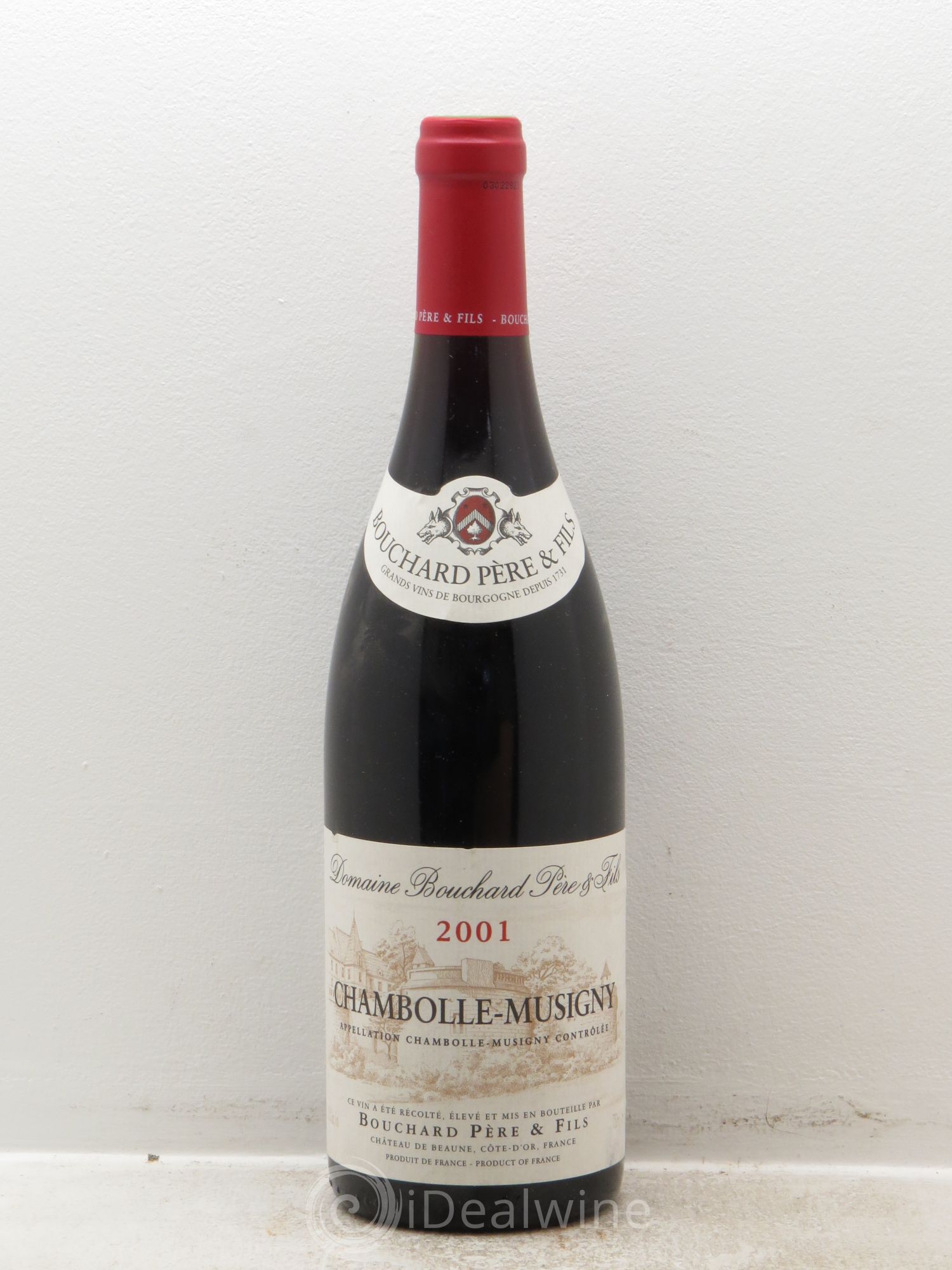 Chambolle-Musigny Bouchard Père & Fils 2001 - Lot de 6 bouteilles - 0