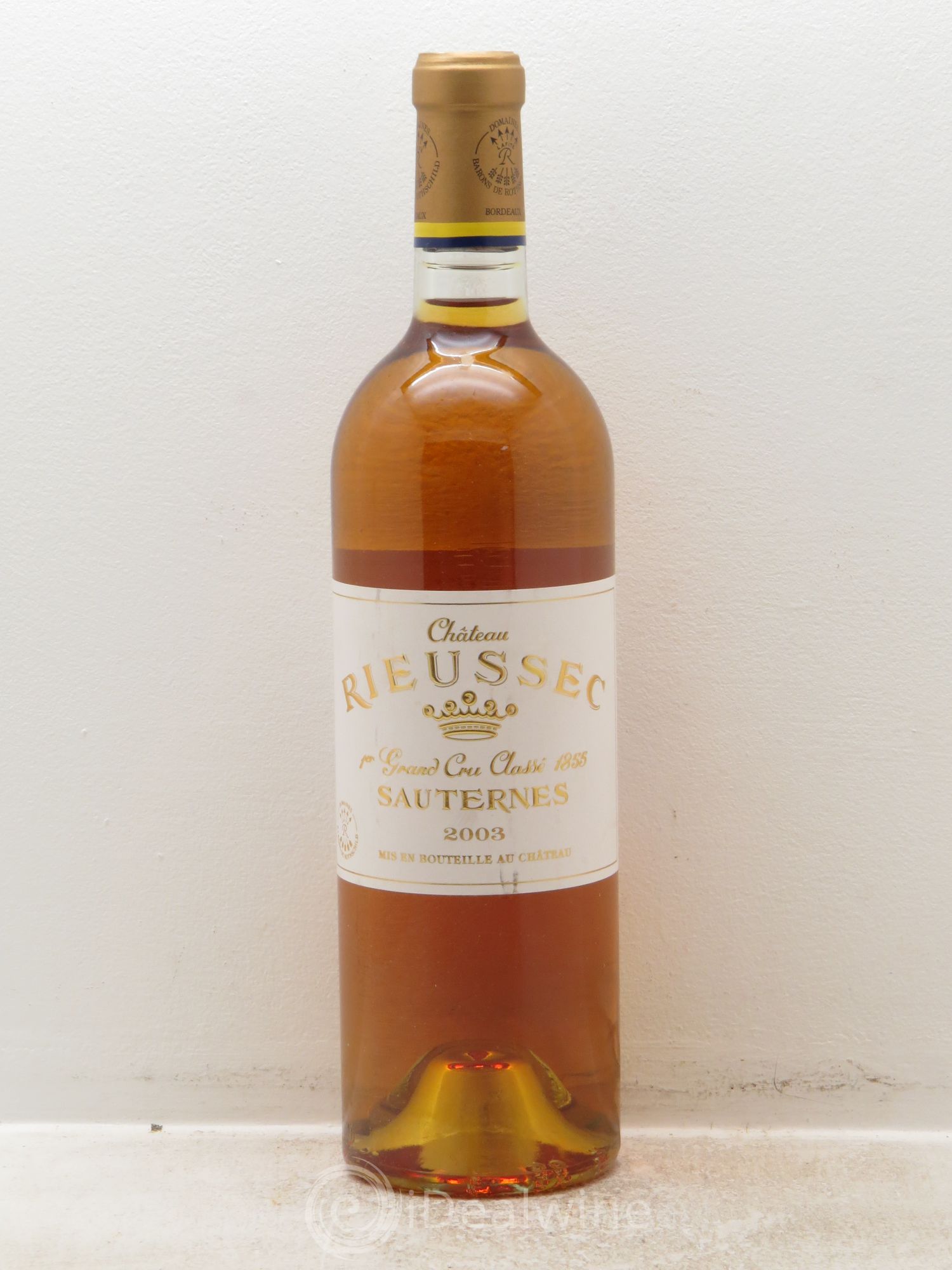 Château Rieussec 1er Grand Cru Classé 2003 - Lotto di 6 bottiglie - 0