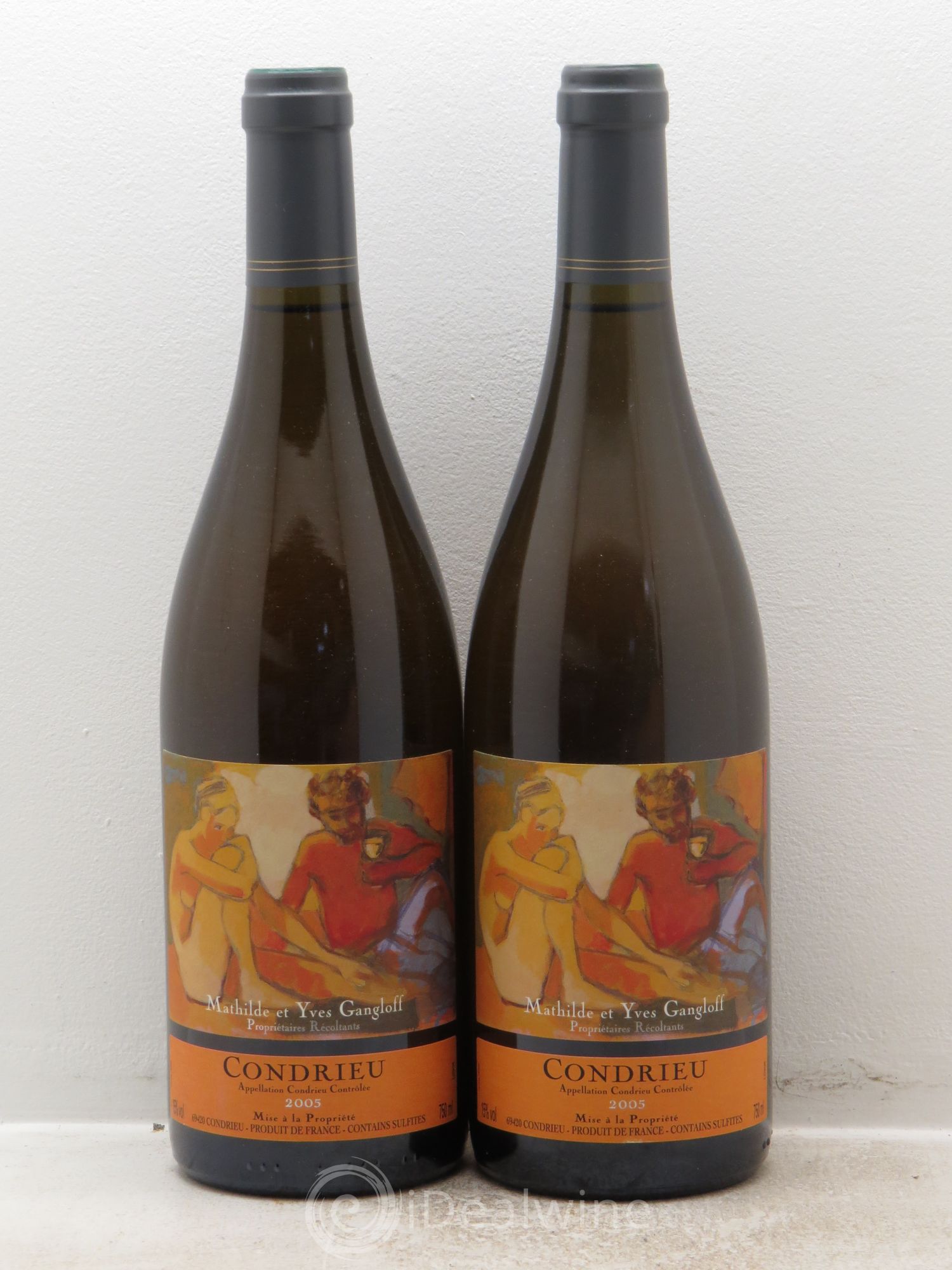 Condrieu Domaine Gangloff (Domaine) 2005 - Posten von 2 Flaschen - 0