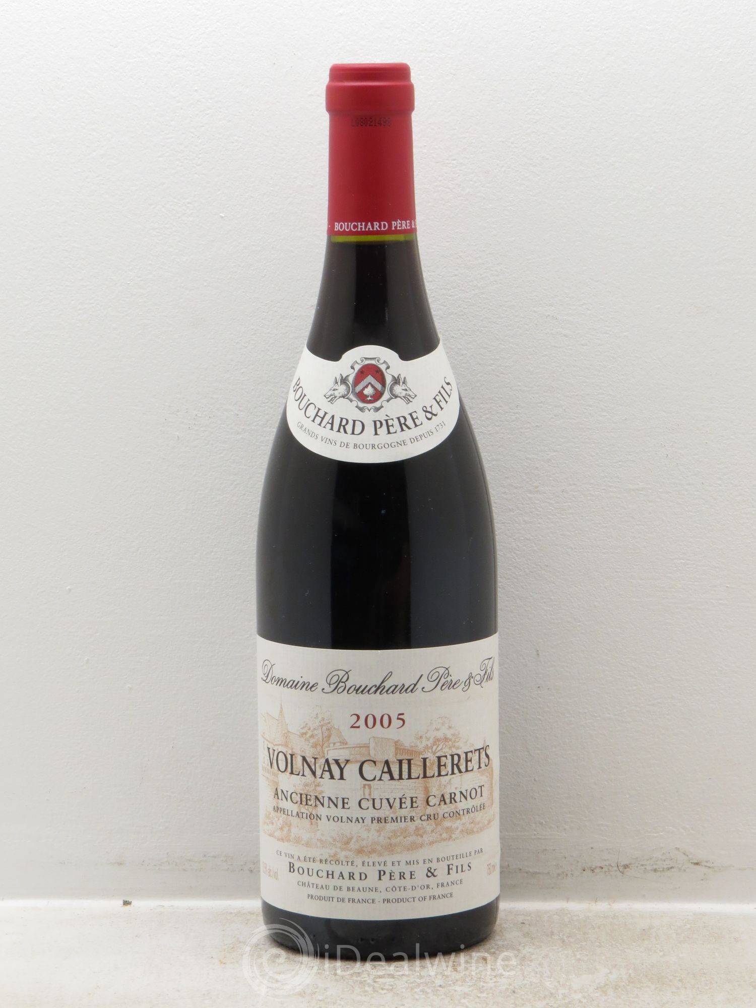 Volnay 1er Cru Caillerets - Ancienne Cuvée Carnot Bouchard Père & Fils 2005 - Lot de 6 bouteilles - 0