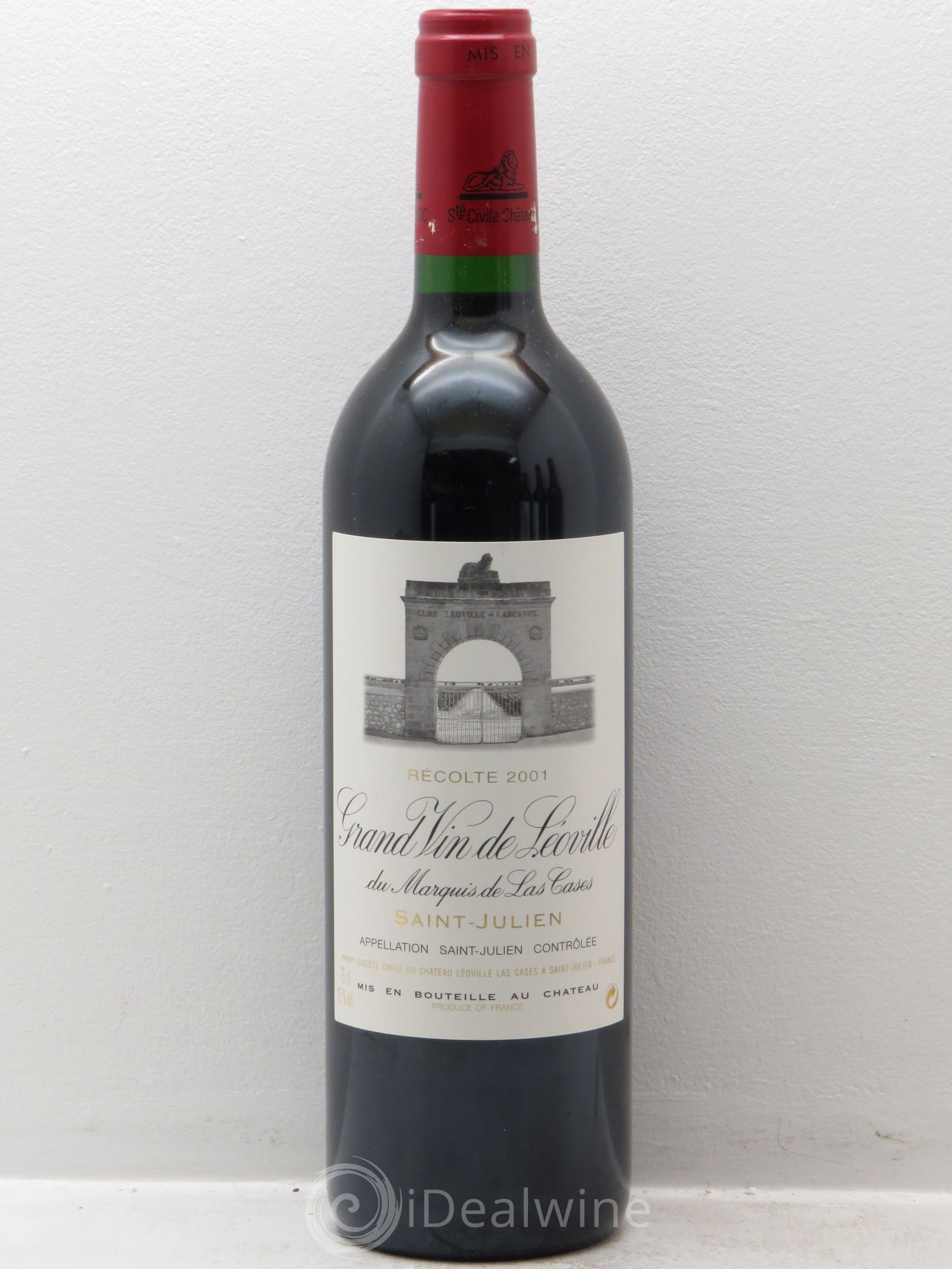 Château Léoville Las Cases 2ème Grand Cru Classé 2001 - Lot de 6 bouteilles - 0