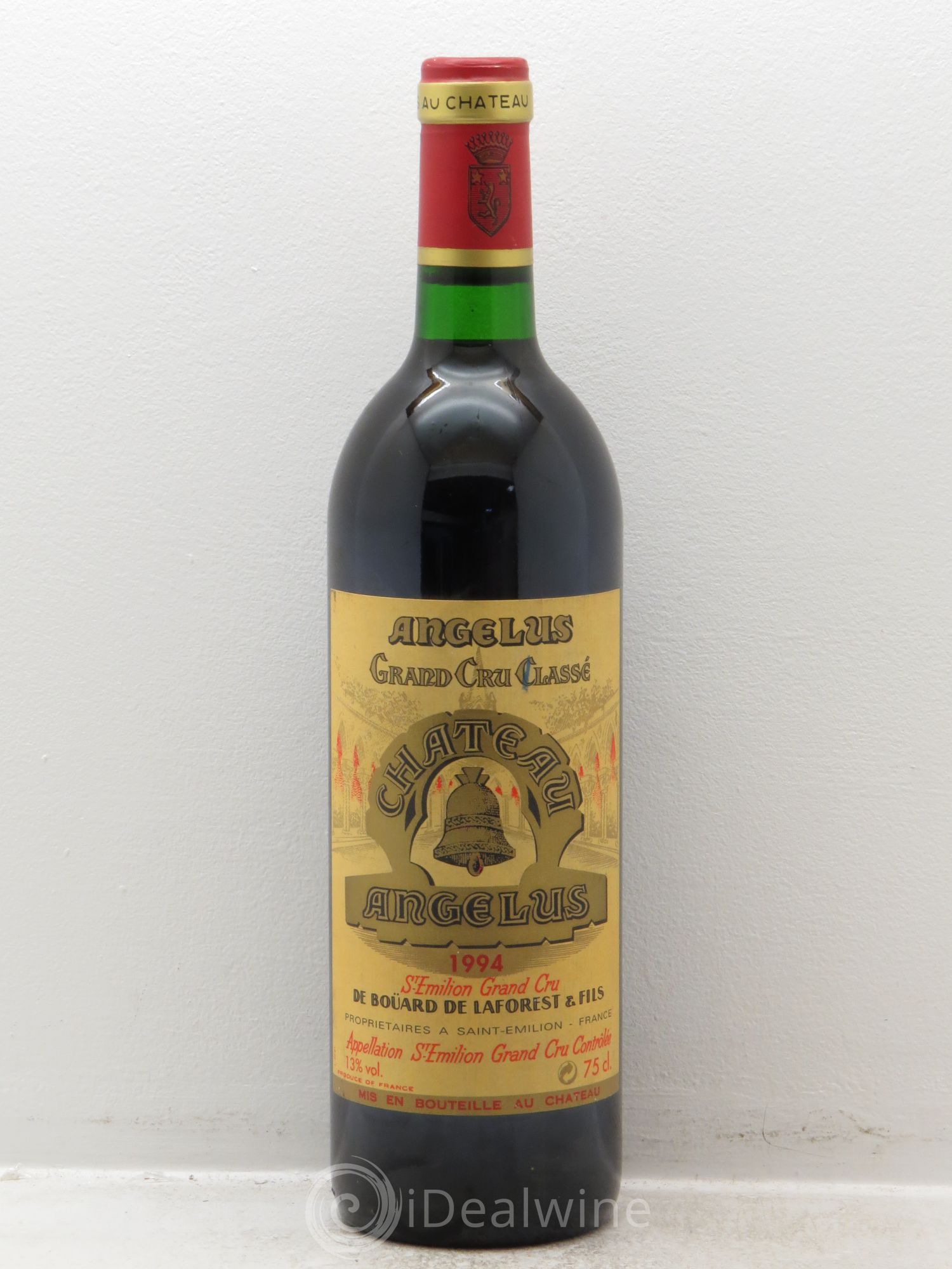 Château Angélus 1er Grand Cru Classé A 1994 - Lot de 1 bouteille - 0